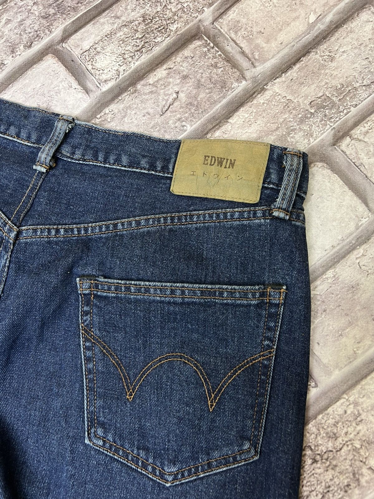 Edwin × Japanese Brand × Vintage Edwin Jeans Denim Size US 34 / EU 50 - 8 Thumbnail
