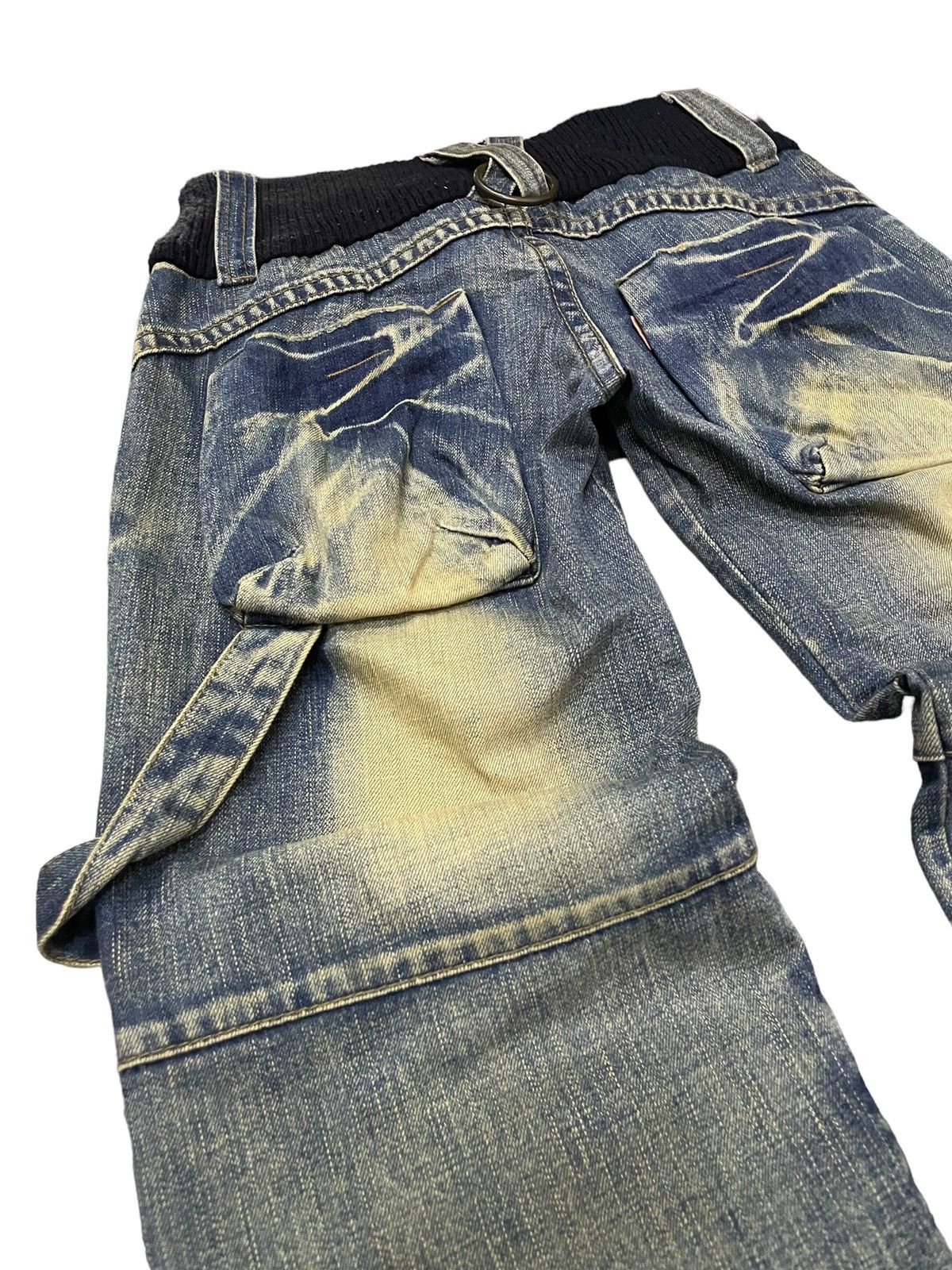 If Six Was Nine × Le Grande Bleu (L.G.B.) G.O.A LGB Junyawatanabe Style Tornado Carpenter Mud Jeans Size US 30 / EU 46 - 15 Thumbnail