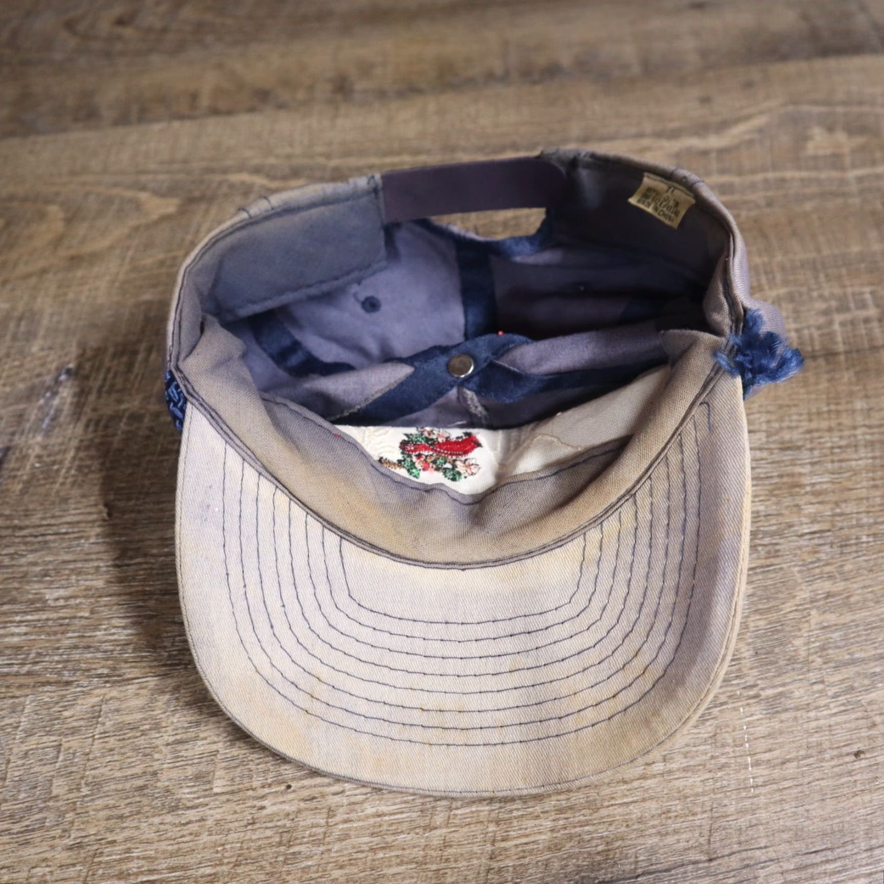 Vintage VINTAGE CAP Trucker Hat Blue Virginia Dept of Transportation VDOT Culpeper Office One Size Mens Size ONE SIZE - 6 Thumbnail