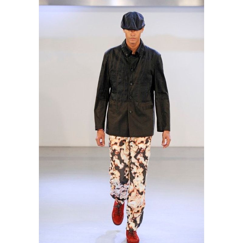 Issey Miyake Issey Miyake RTW AW2010 Lava Print Pants Men's 3/L Size US 34 / EU 50 - 8 Thumbnail