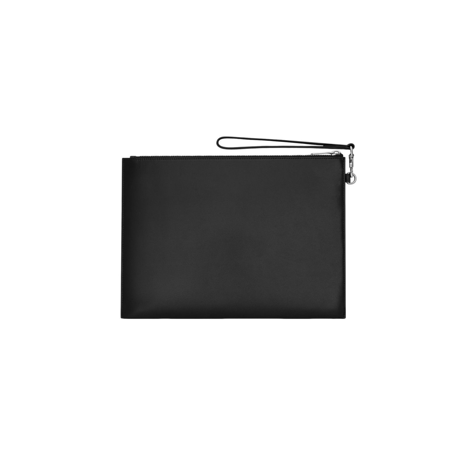Saint Laurent Paris SAINT LAURENT Cassandre TIny $750 Black Leather Pouch New & Size ONE SIZE - 2 Thumbnail
