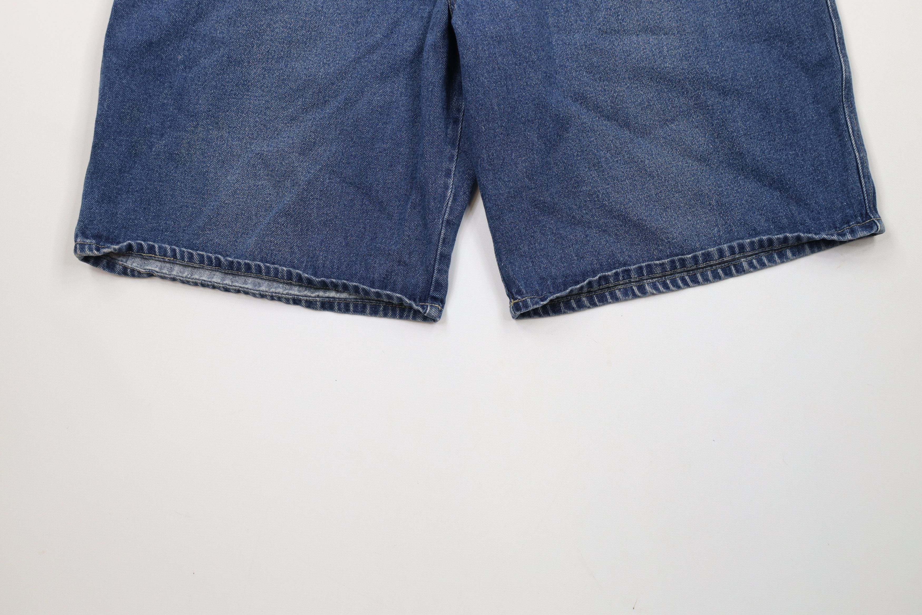 Billabong × Vintage Vintage 90s Billabong Surfing Baggy Denim Jean Shorts Jorts Size US 36 / EU 52 - 4 Thumbnail