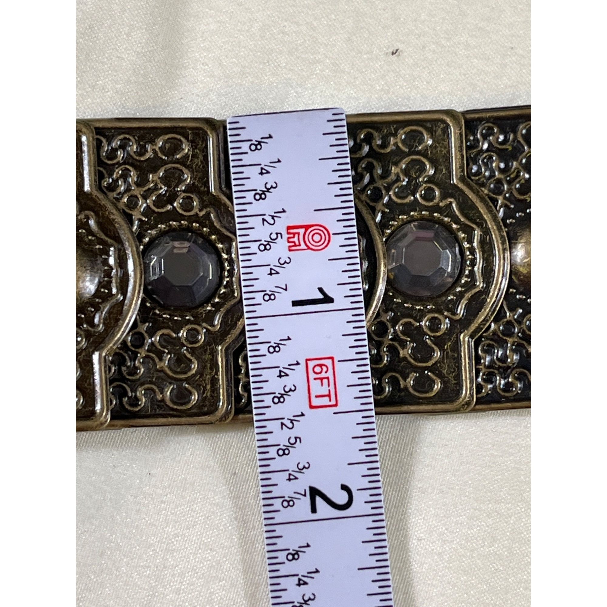 Steve Madden Steve Madden SKU 7678 Womens Antique Style Metal and Elasti Size ONE SIZE - 9 Thumbnail