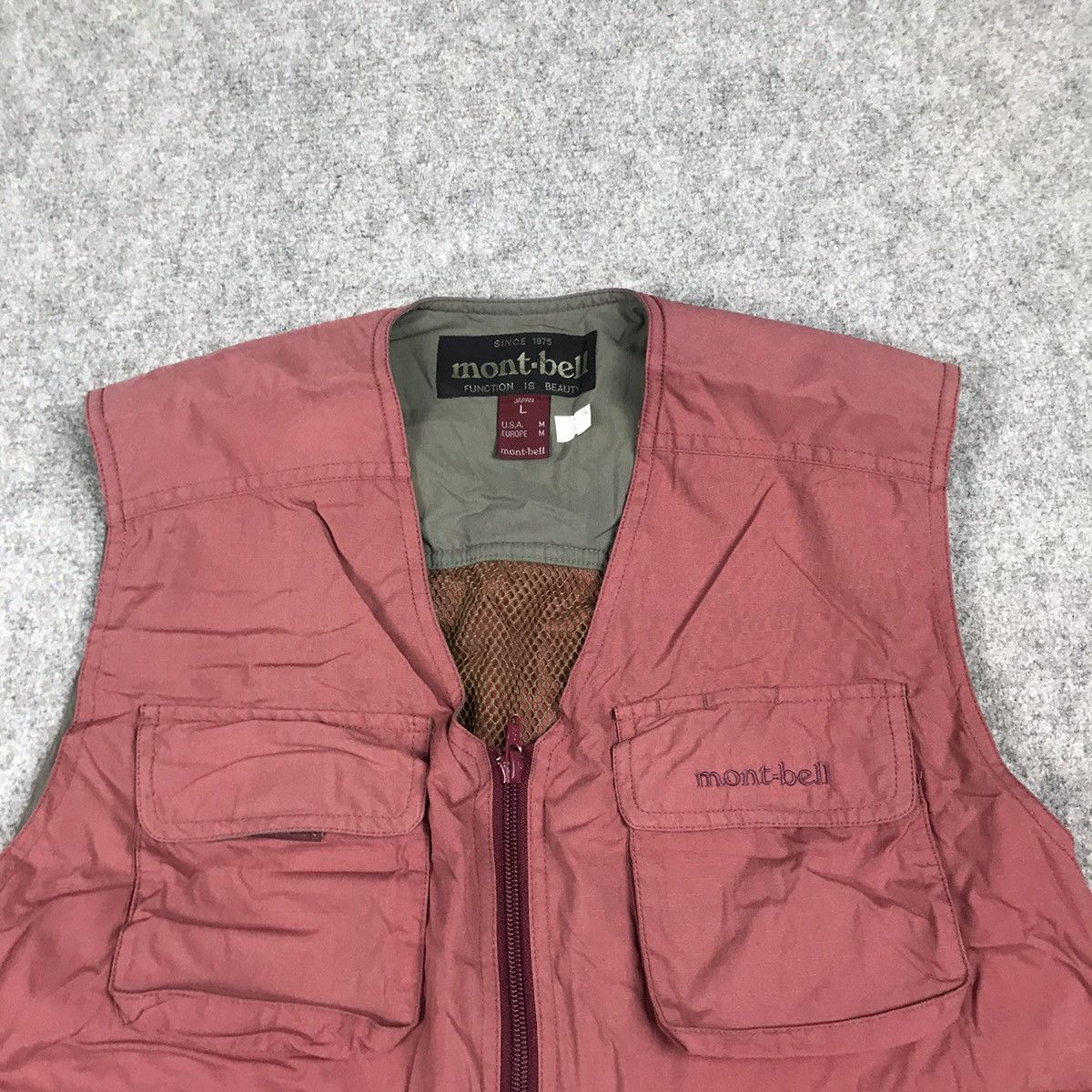 Montbell MONTBELL VEST MULTI POCKET Size US L / EU 52-54 / 3 - 3 Thumbnail