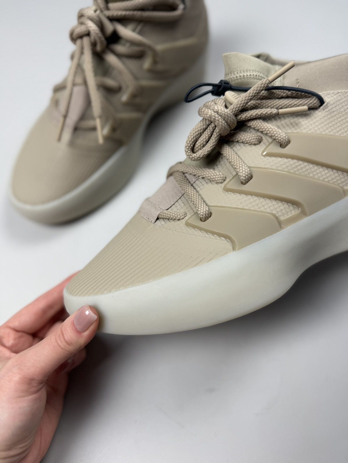 Adidas × Fear of God Fear Of God Athletic X Basketball High Top Sneakers Shoes Size US 9 / EU 42 - 17 Thumbnail