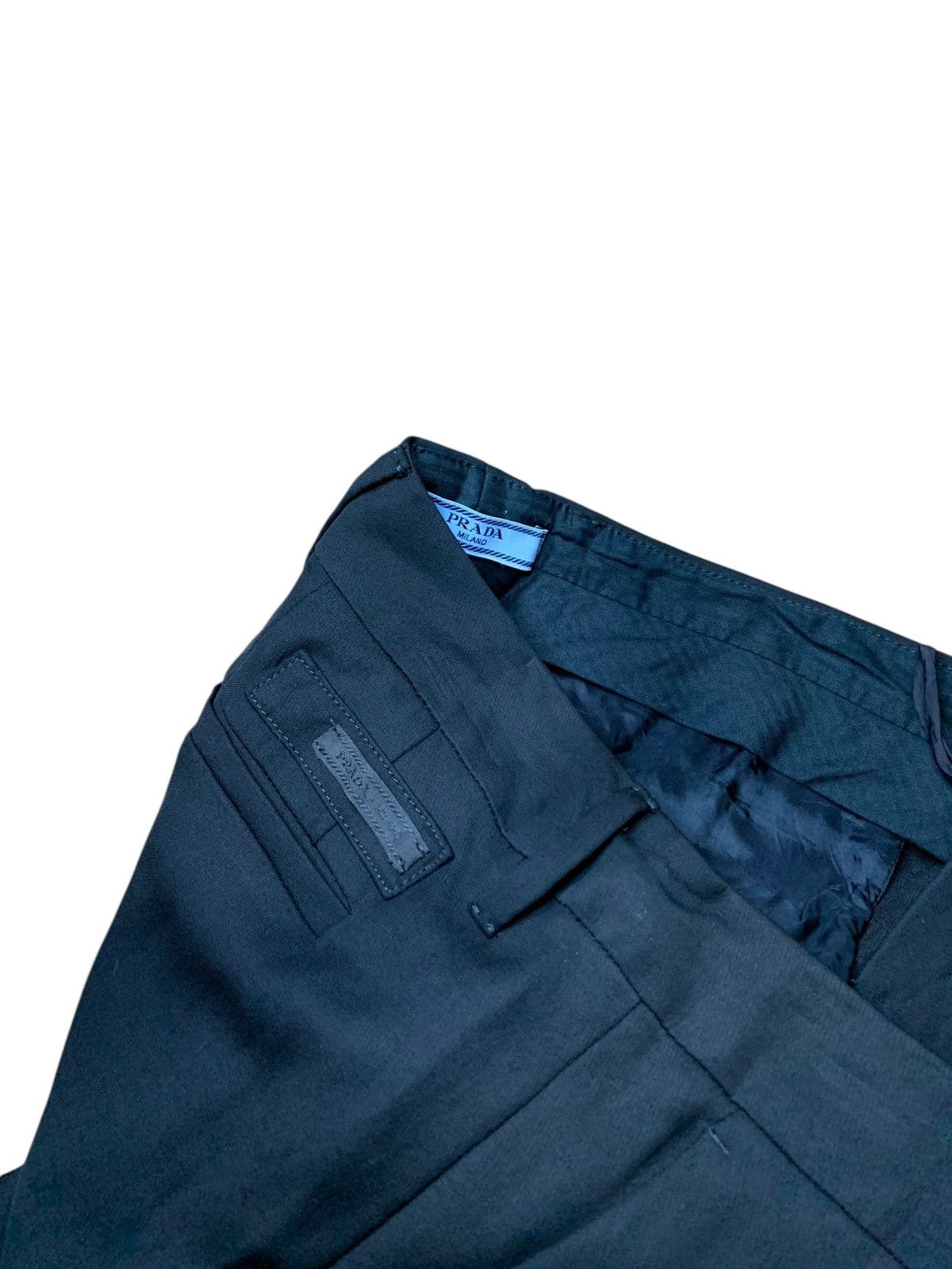 Prada 2012 Prada Virgin Wool + viscose trouser Size 28" / US 6 / IT 42 - 9 Thumbnail