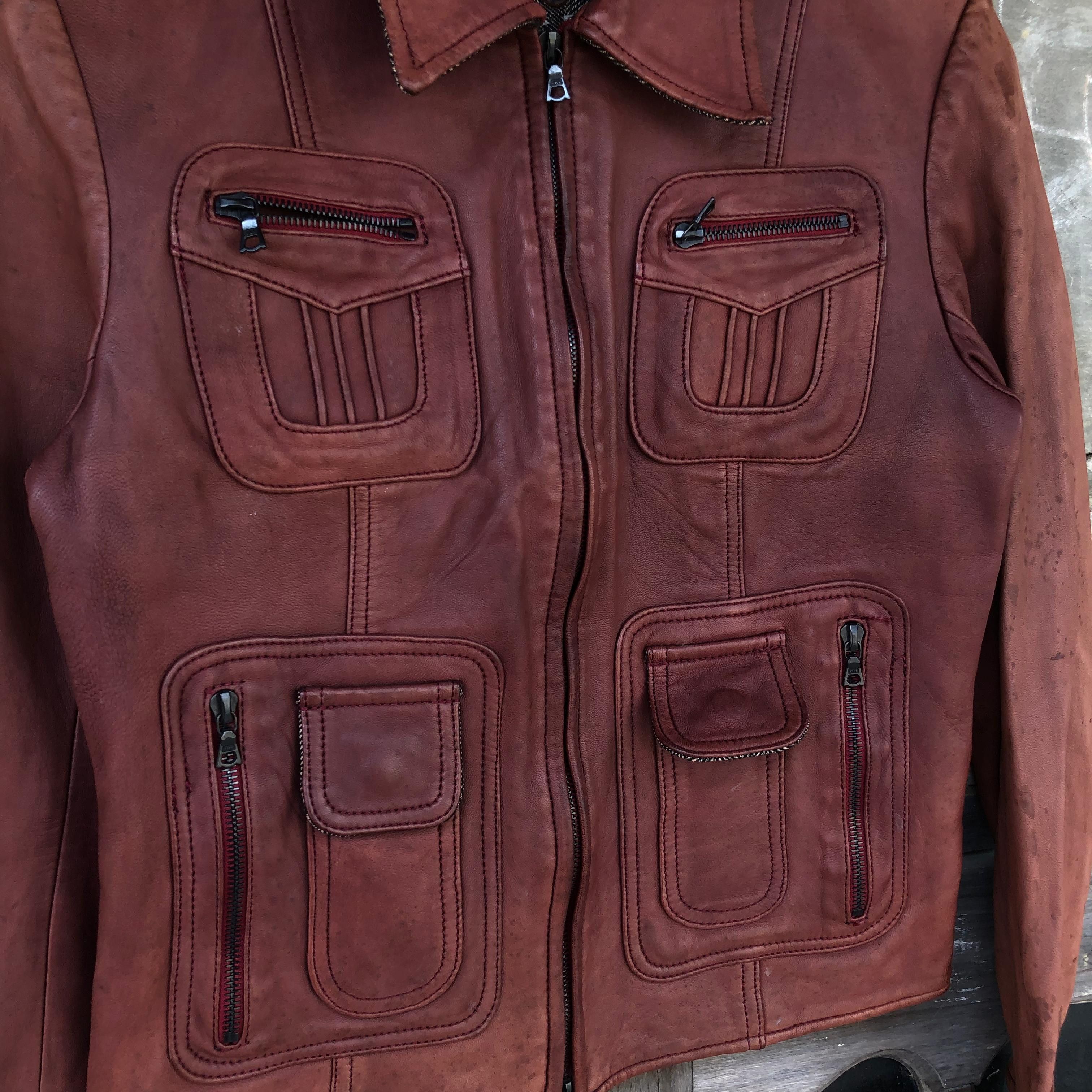 Isaac Sellam Experience Isaac Sellam Multipocket Lambskin Jacket Size US S / EU 44-46 / 1 - 2 Thumbnail