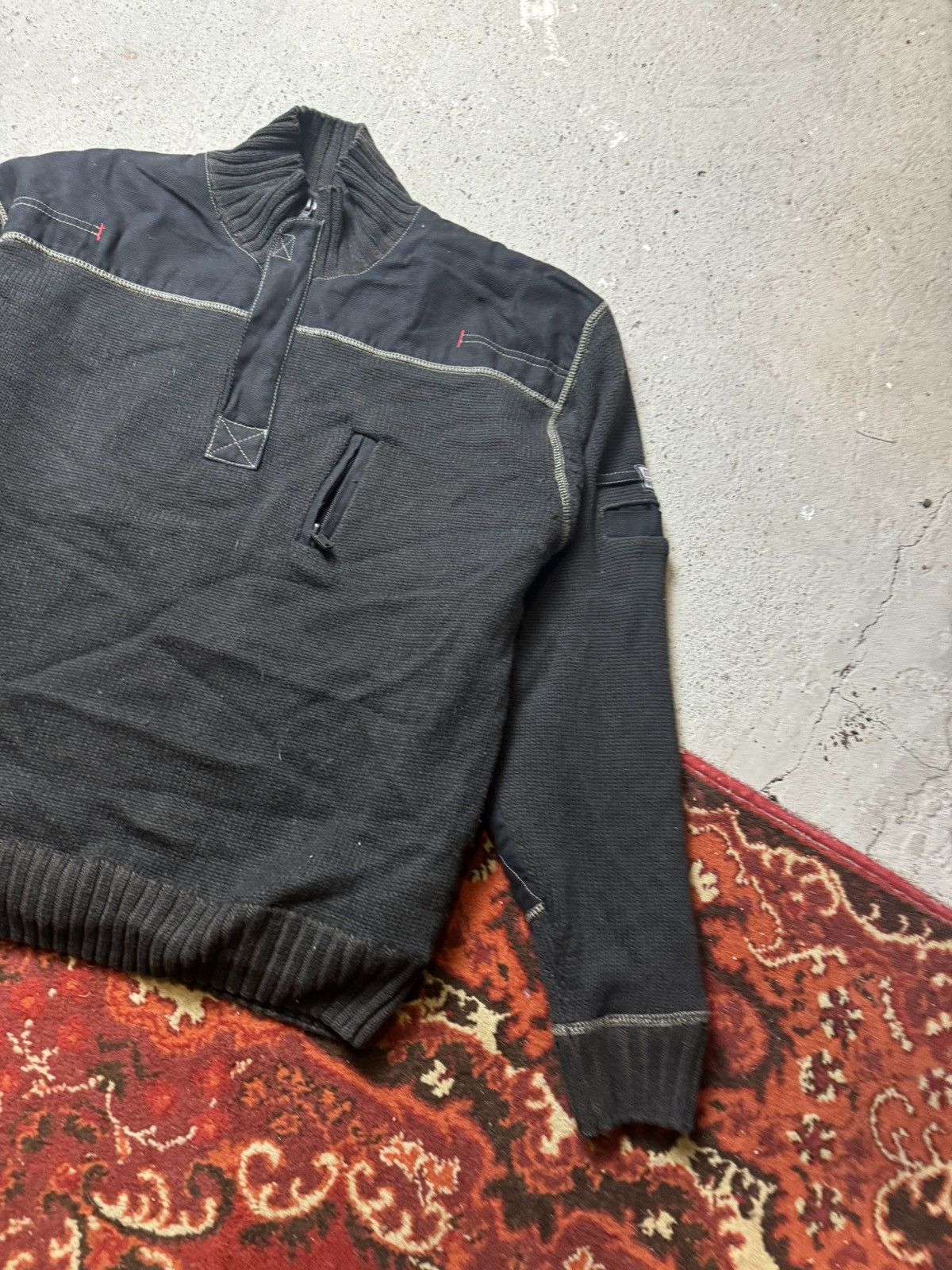 Japanese Brand × Vintage Vintage Y2K Mascot Naxos Siemens Knitted Opium Sweatshirts Size US M / EU 48-50 / 2 - 2 Thumbnail
