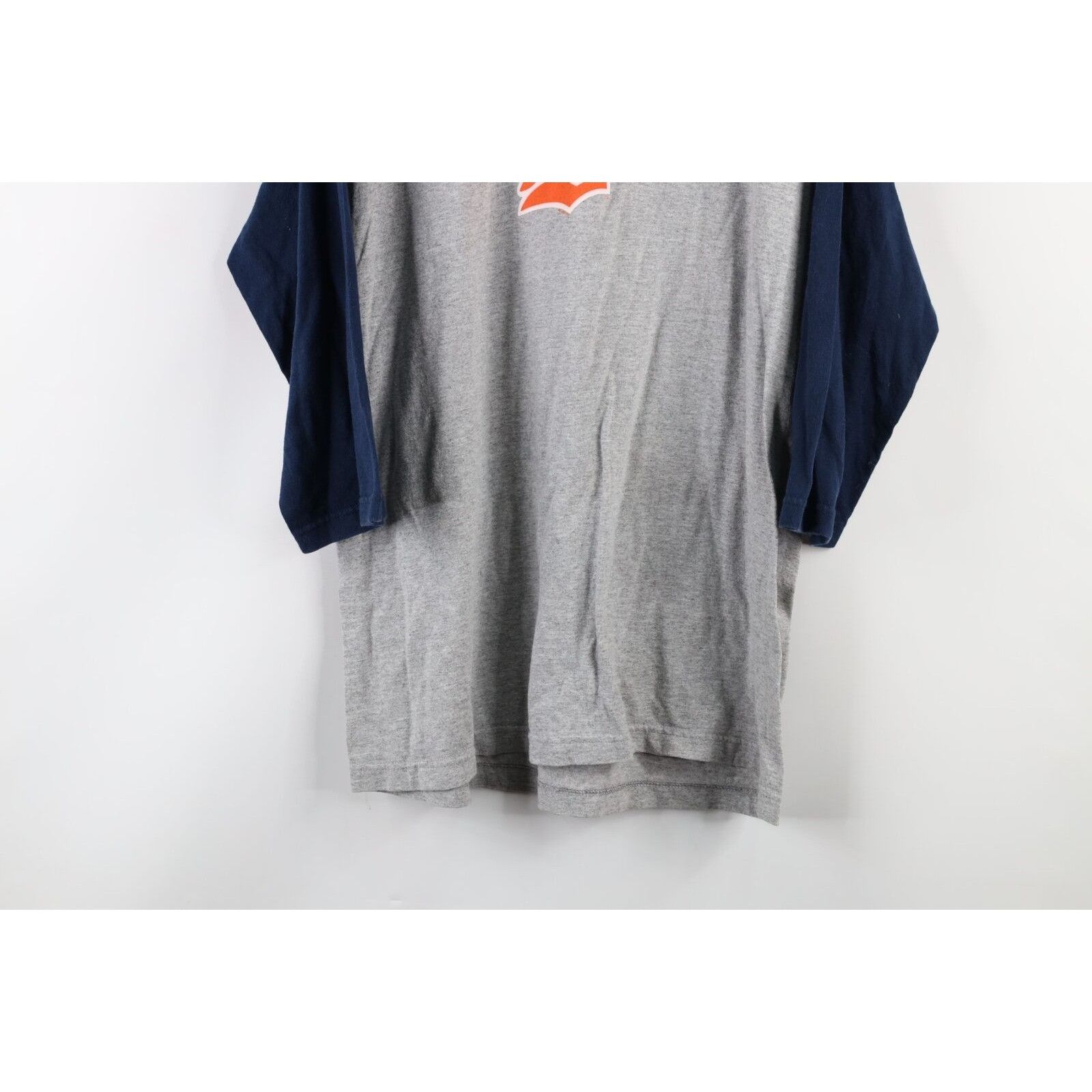 Nike × Vintage Vintage Nike Travis Scott Mini Swoosh Detroit Tigers T-Shirt Size US L / EU 52-54 / 3 - 3 Thumbnail