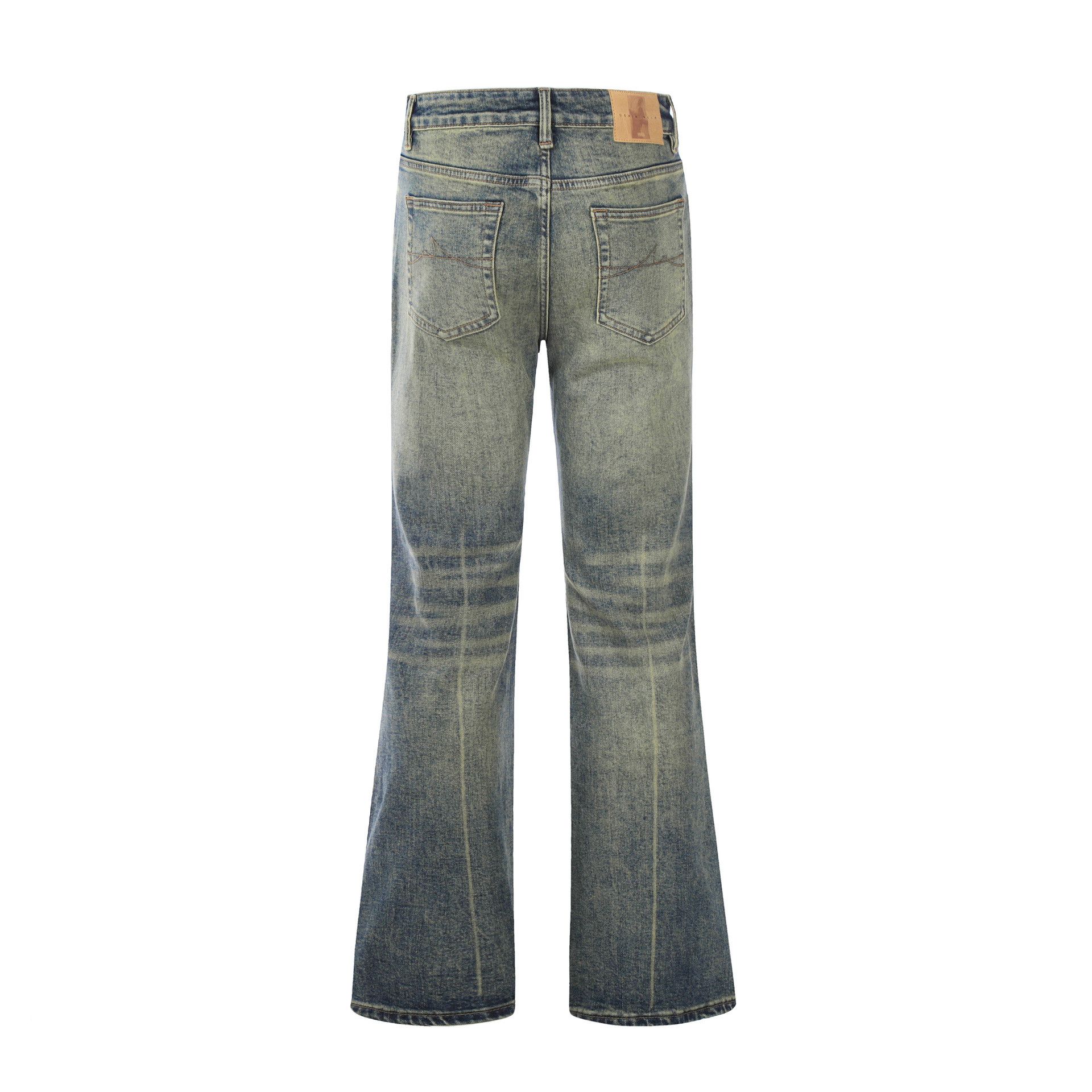 Japanese Brand × Vintage American distressed punk loose casual flared washed jeans Size US 34 / EU 50 - 2 Thumbnail