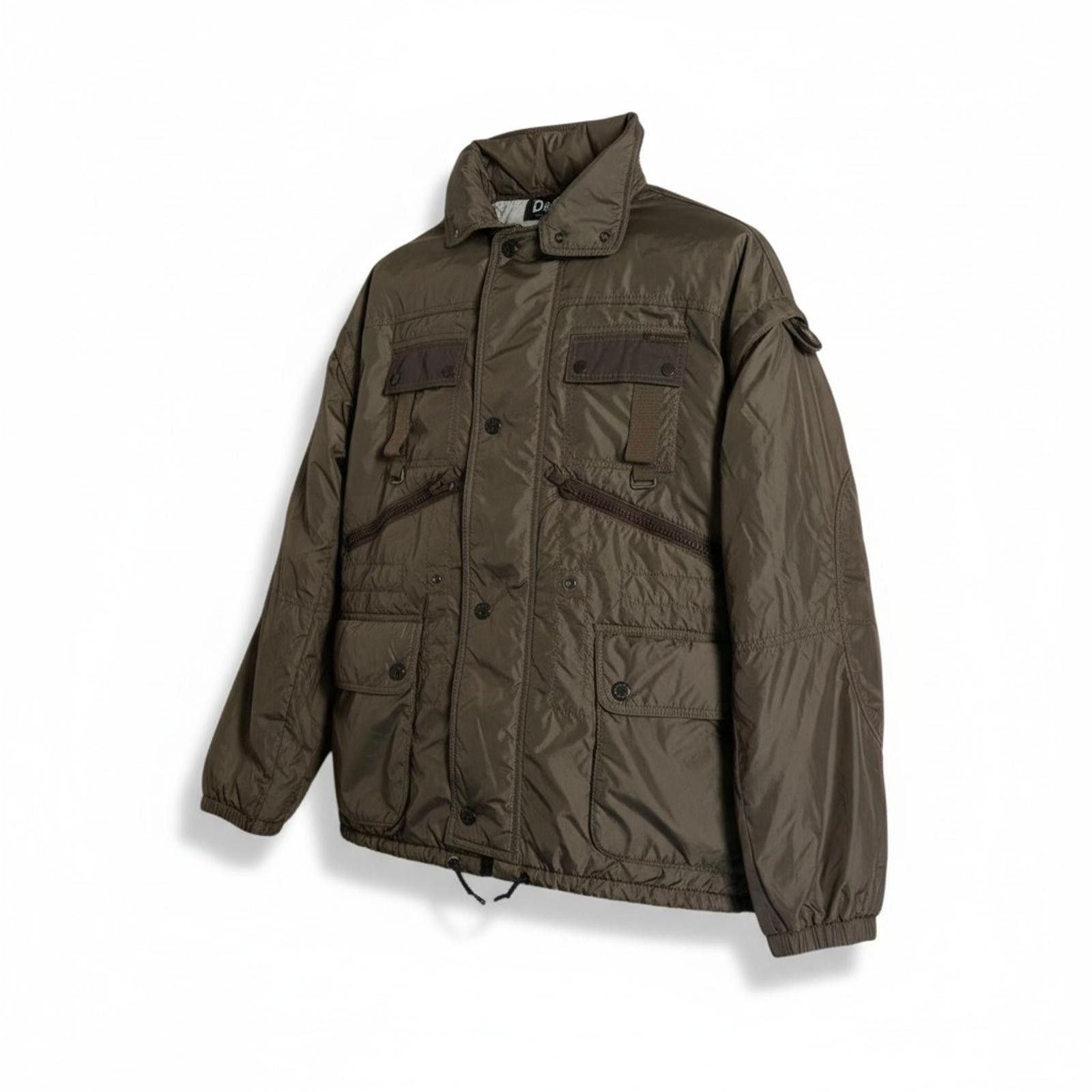 Dolce & Gabbana D&G - Men's Quilted Jacket Brown Size US M / EU 48-50 / 2 - 1 Thumbnail