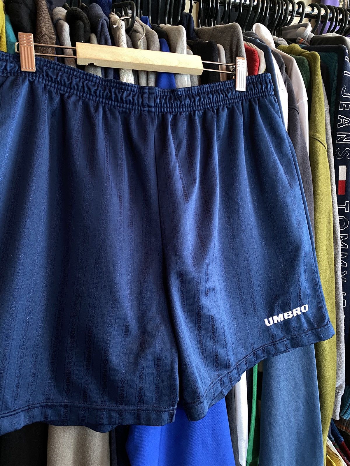 Umbro VINTAGE UMBRO RETRO SHORTS 90s Size US 38 / EU 54 - 2 Thumbnail