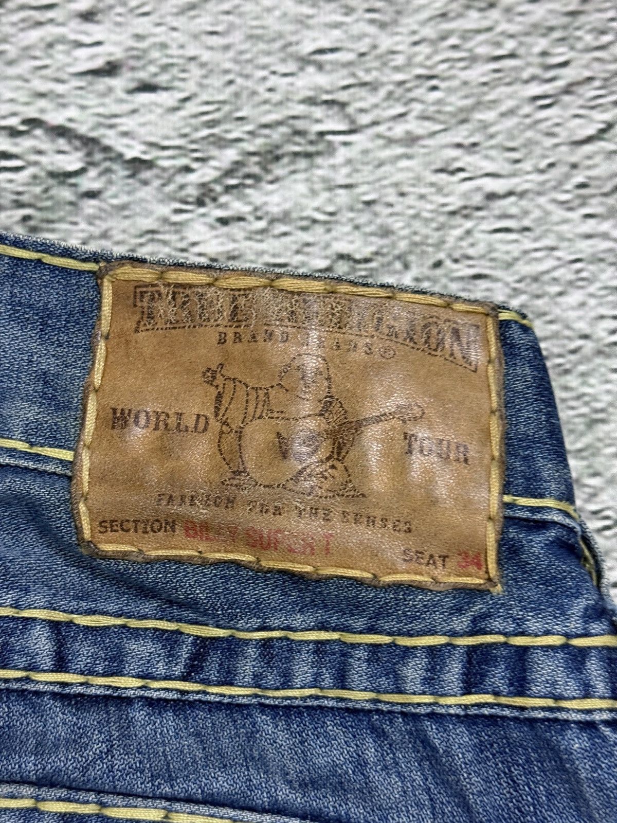 True Religion True Religion jeans vintage Billy denim pants straight Size US 32 / EU 48 - 4 Thumbnail