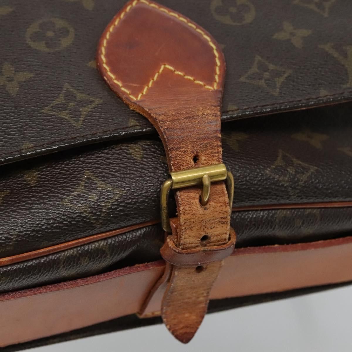 Louis Vuitton LOUIS VUITTON Monogram Cartouchiere MM Shoulder Bag M51253 Size ONE SIZE - 9 Thumbnail