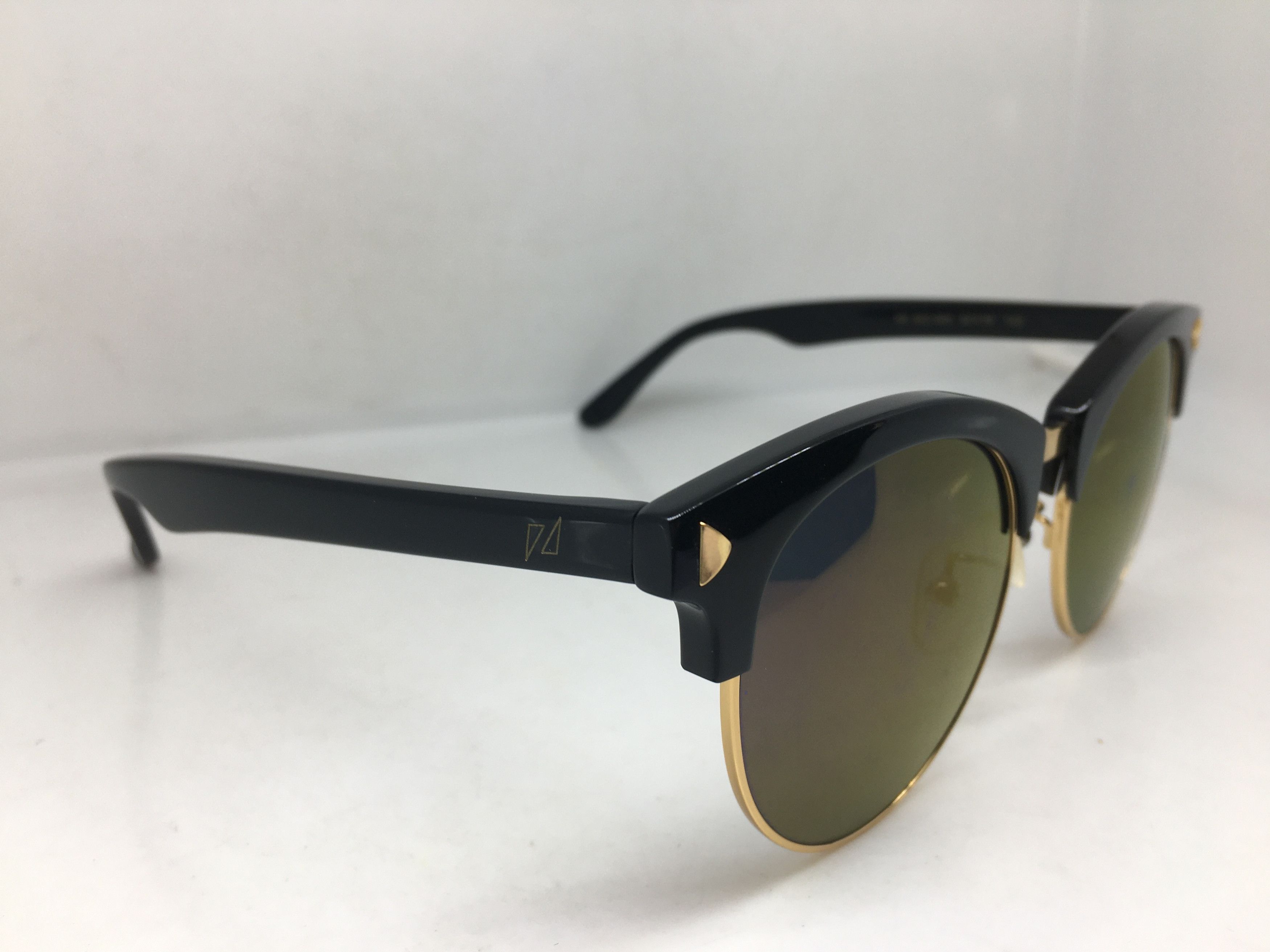Other Zele Malcolm X Black Gold Sunglasses Frame Size ONE SIZE - 2 Thumbnail