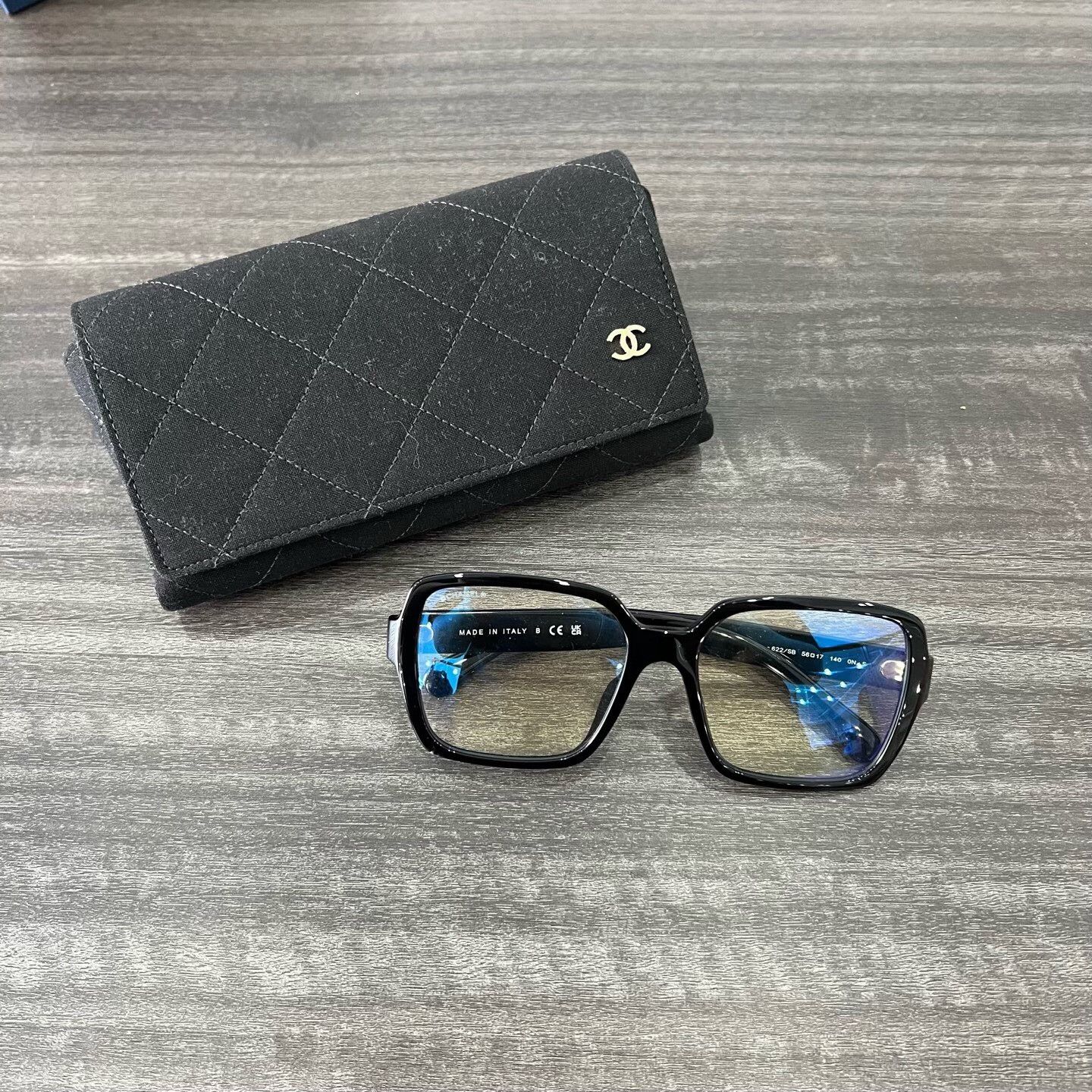 Chanel Chanel Black Sunglasses one size Men Size ONE SIZE - 1 Thumbnail