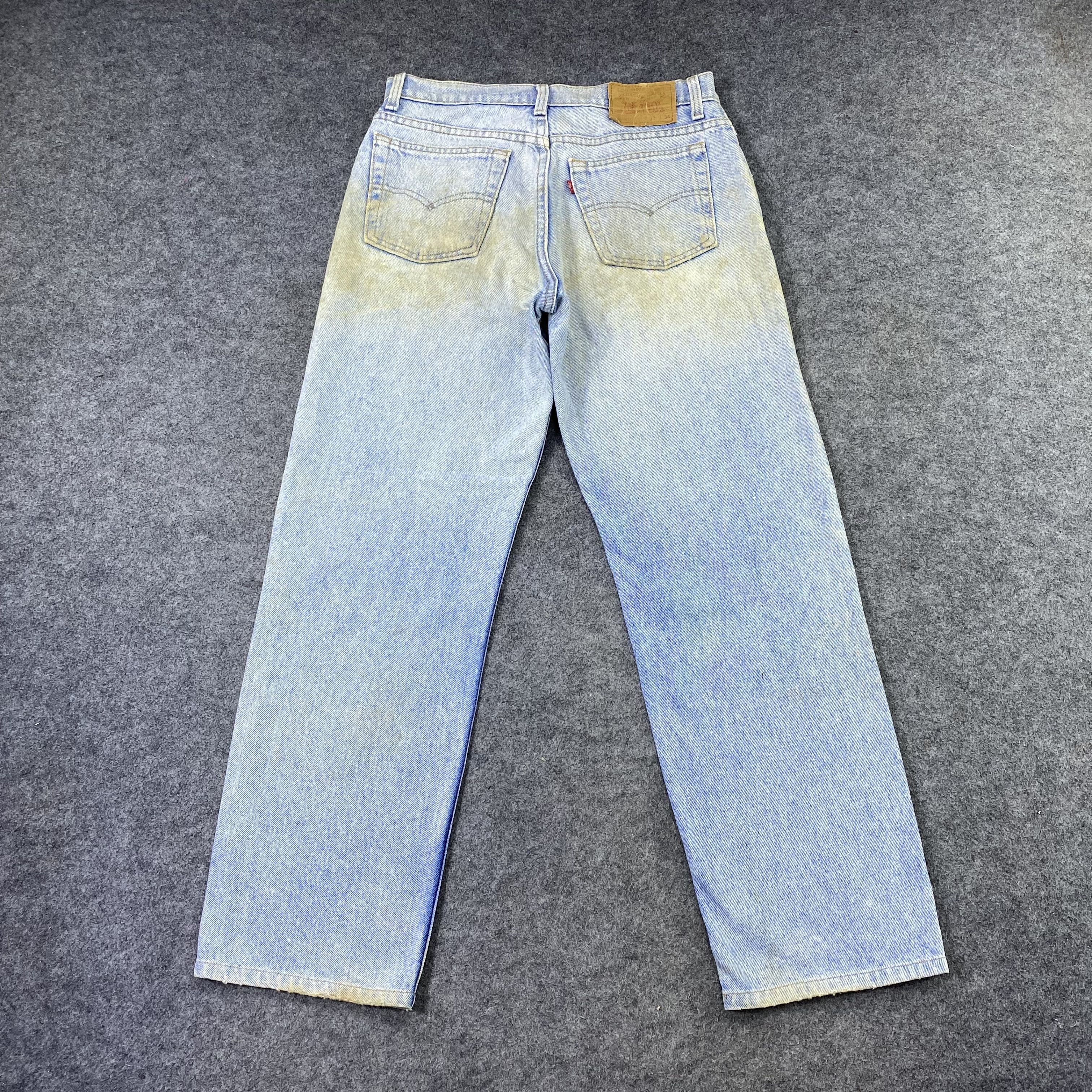 Levi's × Vintage Vintage Levi's 510-0217 Distressed Blue Wash Jeans-J1175 Size US 32 / EU 48 - 4 Thumbnail