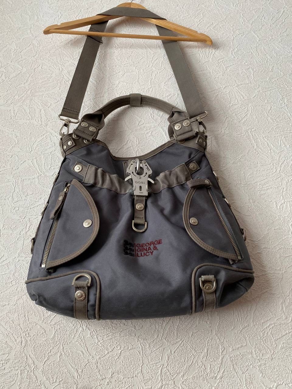 Japanese Brand Vintage George Gina Lucy Gray Bag Alyx Size ONE SIZE - 1 Thumbnail