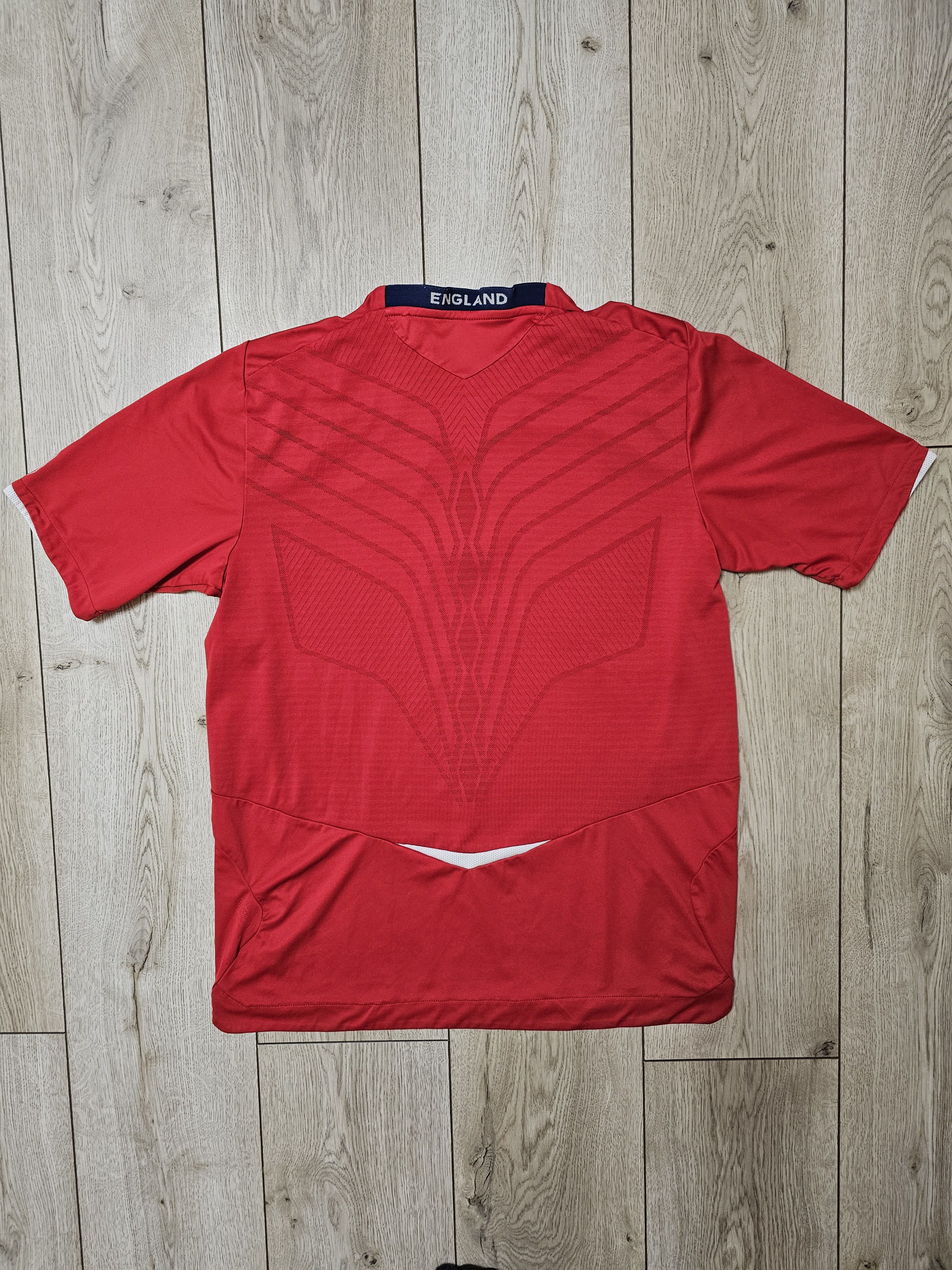 Vintage ENGLAND 2008 2010 AWAY FOOTBALL SHIRT SOCCER JERSEY Size US L / EU 52-54 / 3 - 2 Thumbnail