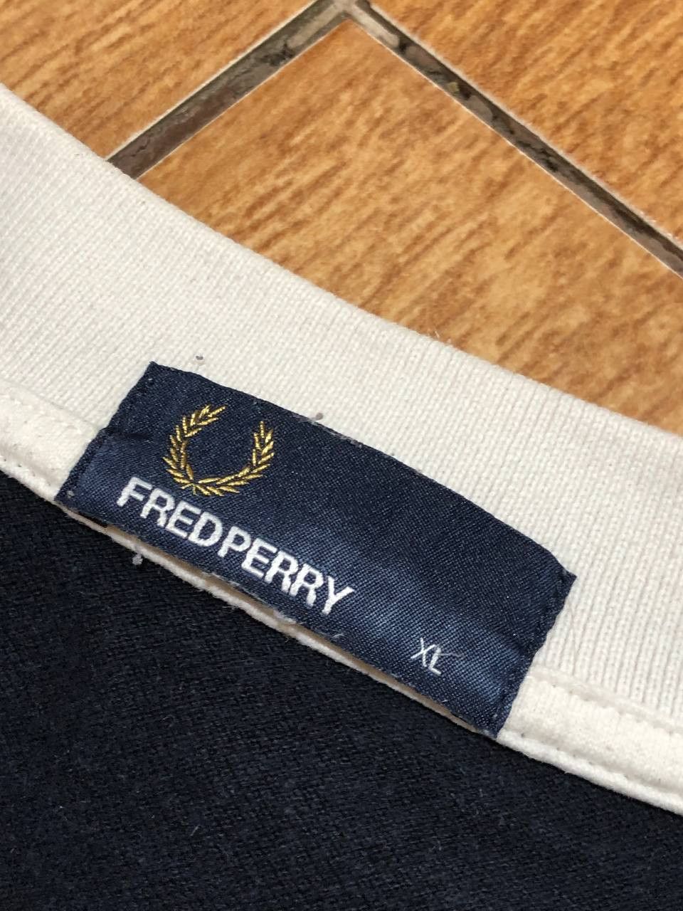 Fred Perry Streetwear striped Polo Fred Perry logo T-Shirt Y2K Vintage Size US XL / EU 56 / 4 - 2 Thumbnail