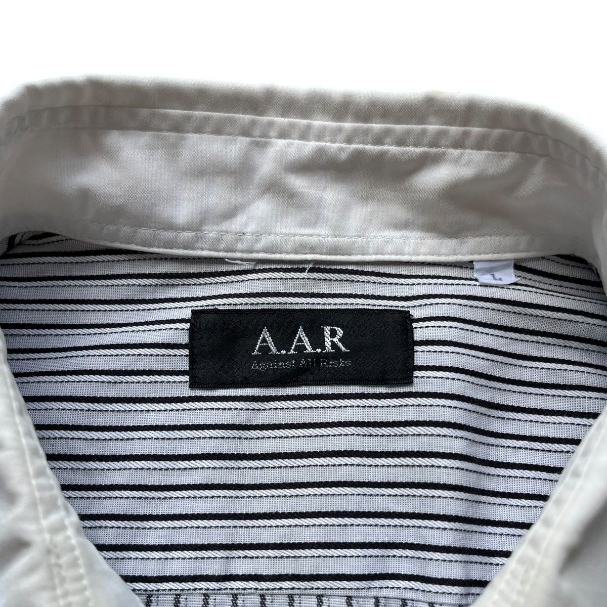 Yohji Yamamoto AAR Stripe Shirt Design By Yohji Yamamoto Size US M / EU 48-50 / 2 - 3 Thumbnail