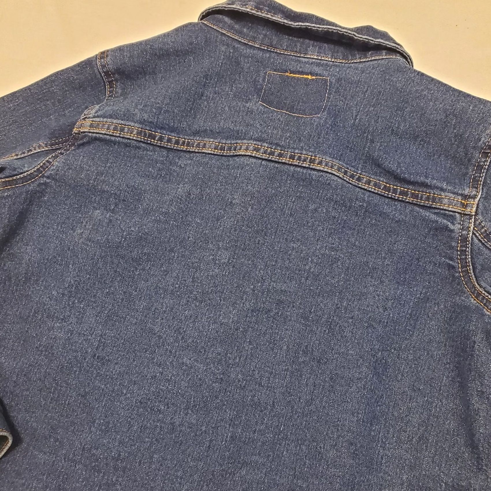 Levi's Levi's Jacket Womens Large Dark Blue Button Front Stretch Cotton Casual Classic Size L / US 10 / IT 46 - 5 Thumbnail
