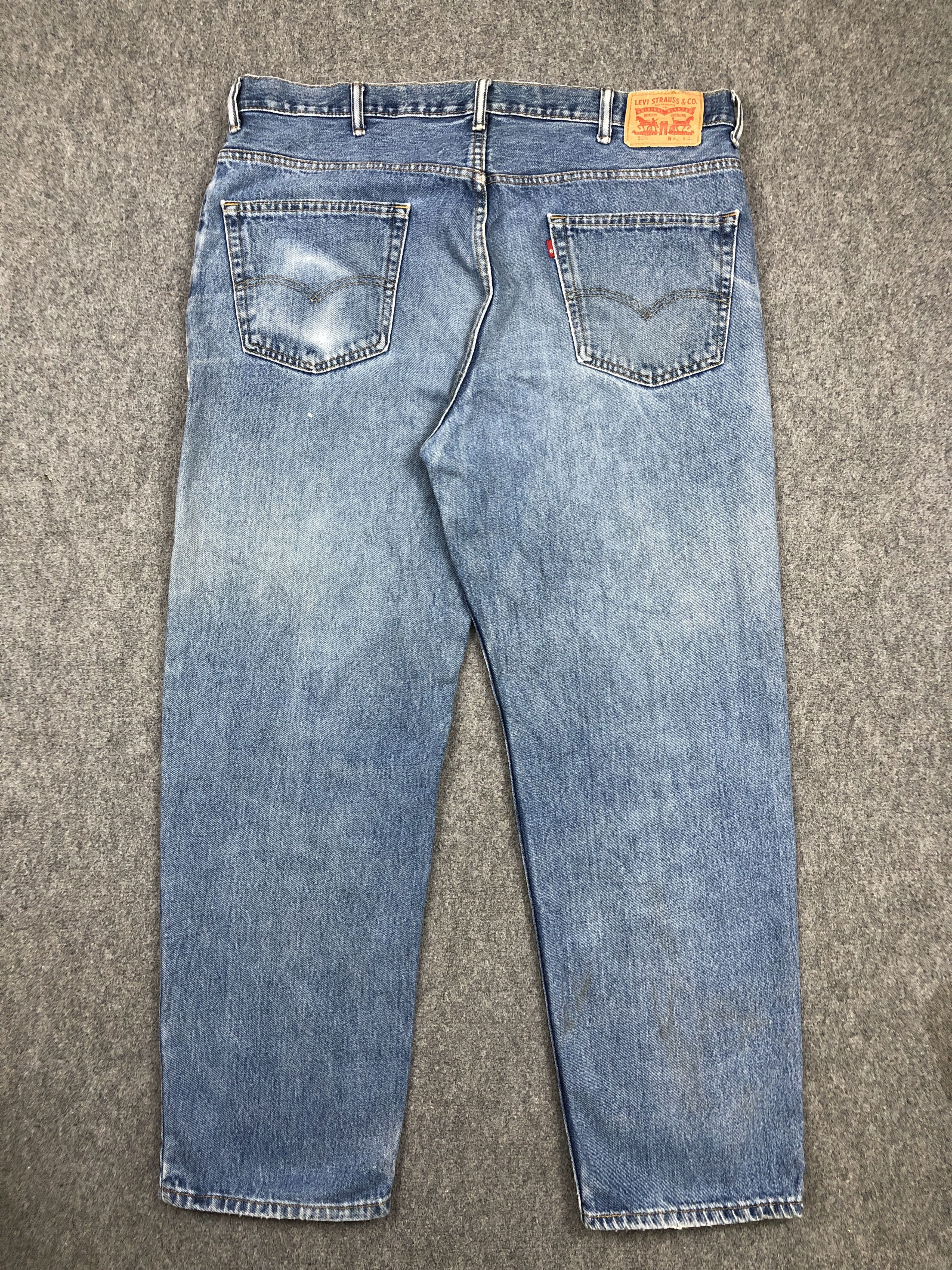 Levi's Vintage Levi's 505 Distressed Faded Blue Jeans DP2237 Size US 41 - 3 Thumbnail