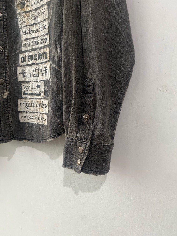In The Attic × Japanese Brand In the attic men's shirt punk Size US M / EU 48-50 / 2 - 4 Thumbnail