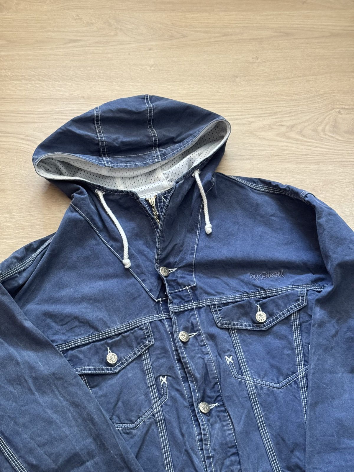 Vintage 90’s Diesel y2k Boxy Fit Japanese Baggy Jacket