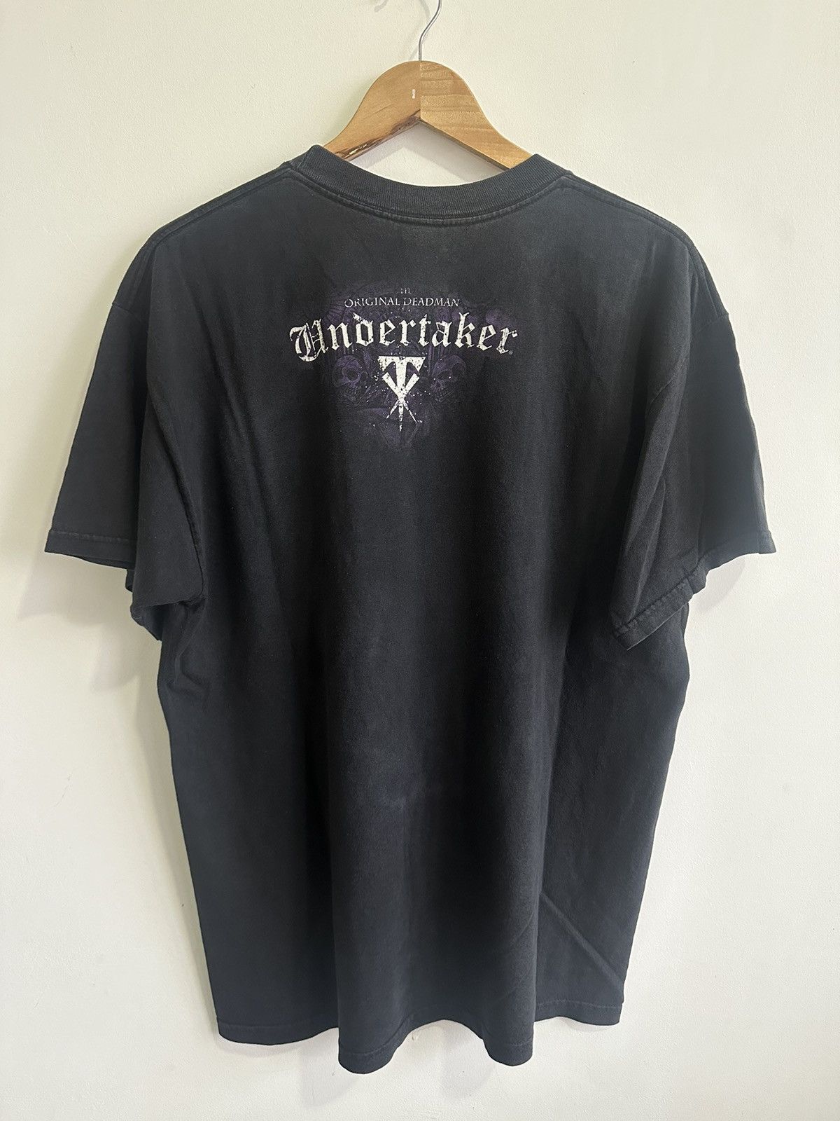 Rap Tees × Vintage × WWE Vintage Undertaker Deadman WWE Wrestling USA RARE TEES Size US L / EU 52-54 / 3 - 3 Thumbnail
