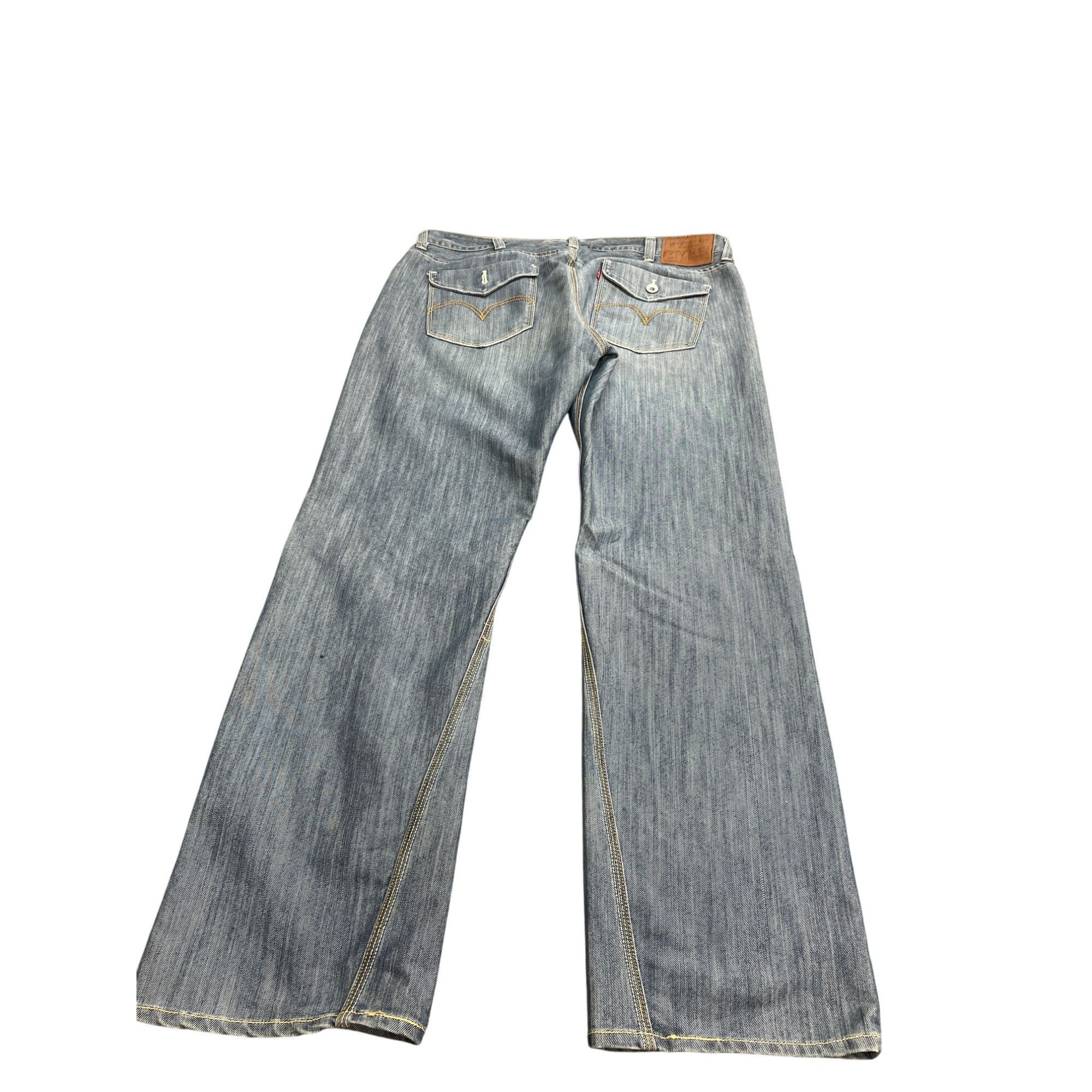 Levi's Levis 514 Slim Straight Mens Blue Jeans Size 34x32 SKU 8377 Size US 40 / EU 56 - 8 Thumbnail