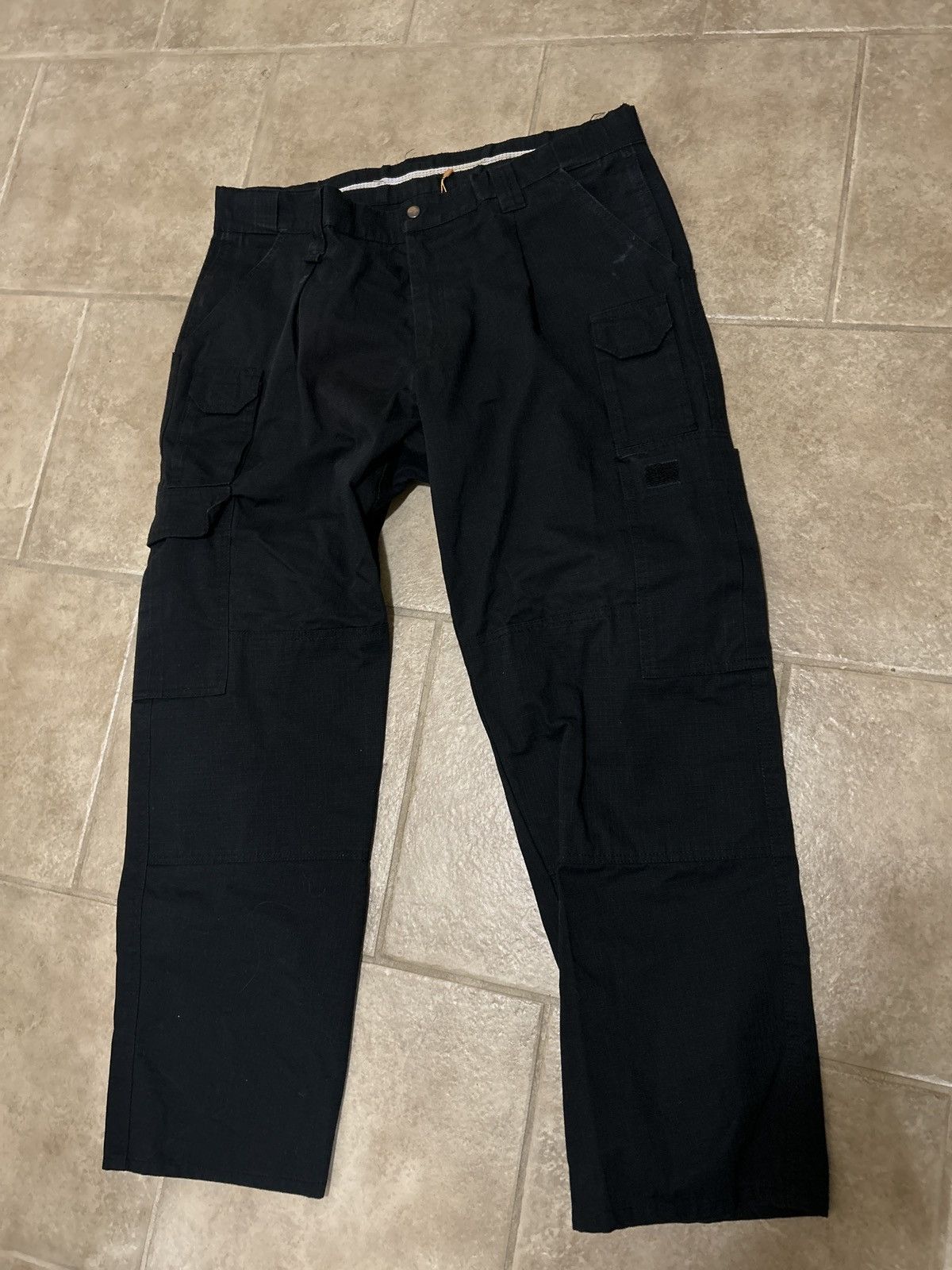 Vintage Black police 911gear cargo pants Size US 42 / EU 58 - 1 Thumbnail
