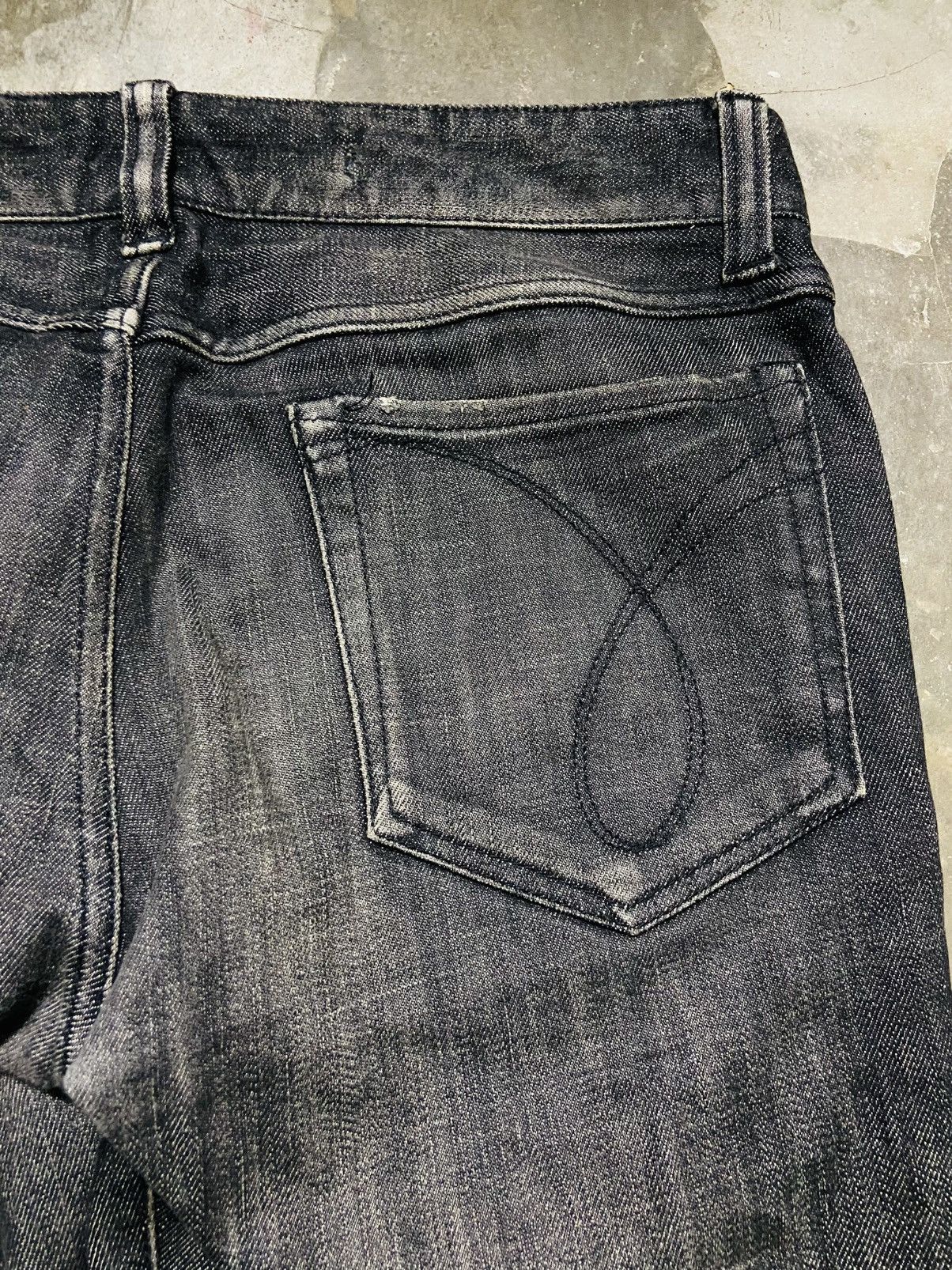 If Six Was Nine Rico (Zip RIRI) Punk Gothic Skinny Jeans Size US 32 / EU 48 - 12 Thumbnail