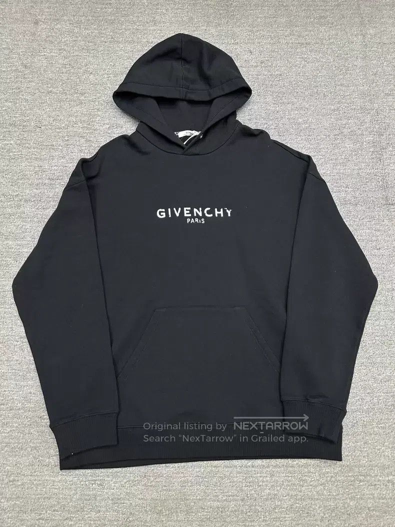 Givenchy Givenchy Destroyed Letter Hoodie Size US XXL / EU 58 / 5 - 1 Thumbnail