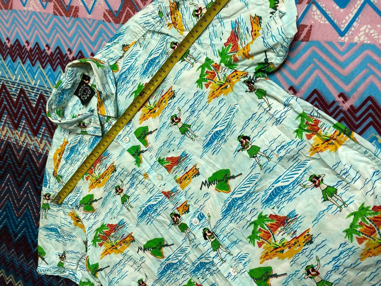 Vintage Vintage Maui And Sons HAWAIIIAN Cotton Rayon Shirt Size US S / EU 44-46 / 1 - 17 Thumbnail
