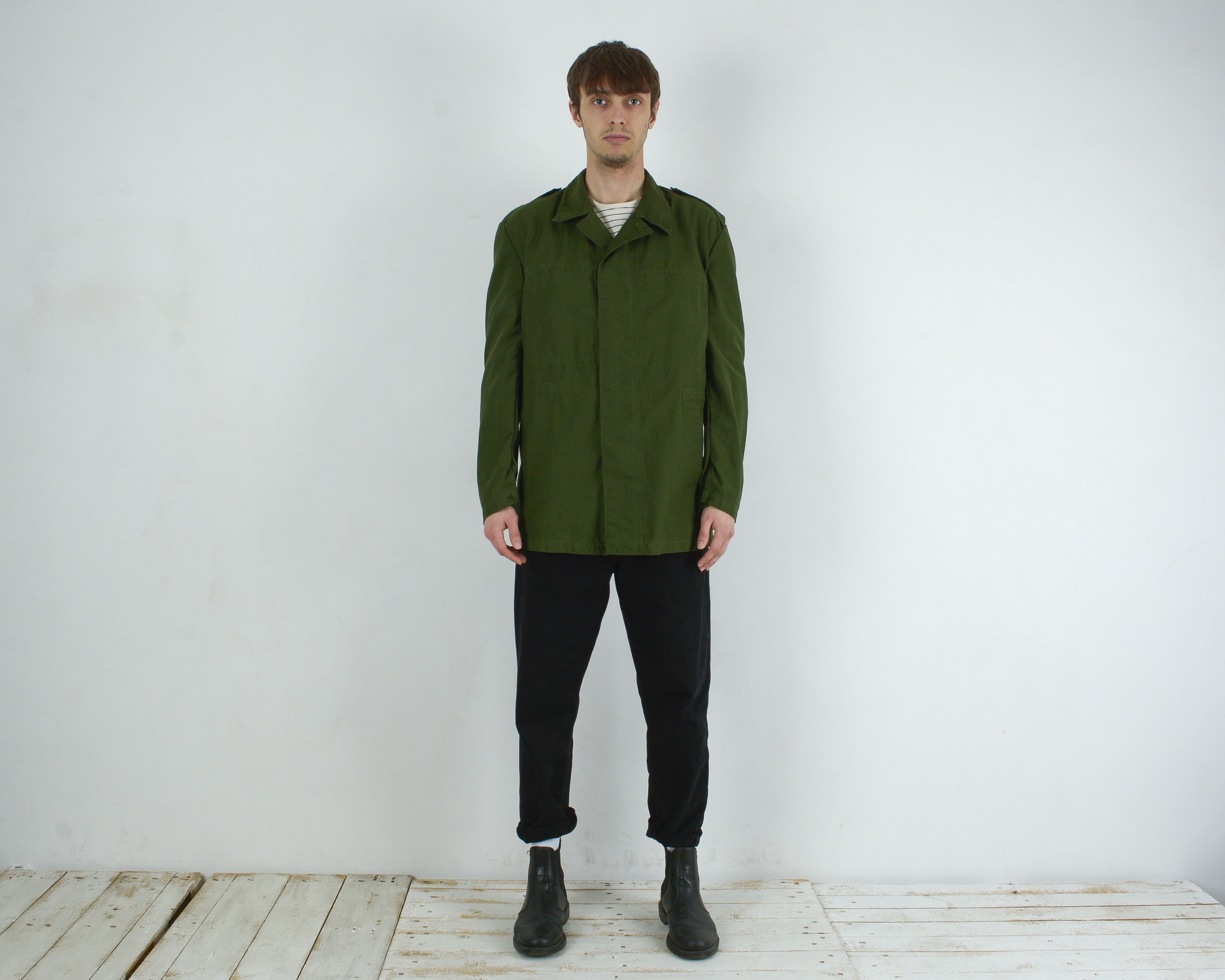 Vintage Sweden M Army Jacket C50 Coat Lightweight Field Blazer Top Size US M / EU 48-50 / 2 - 3 Thumbnail