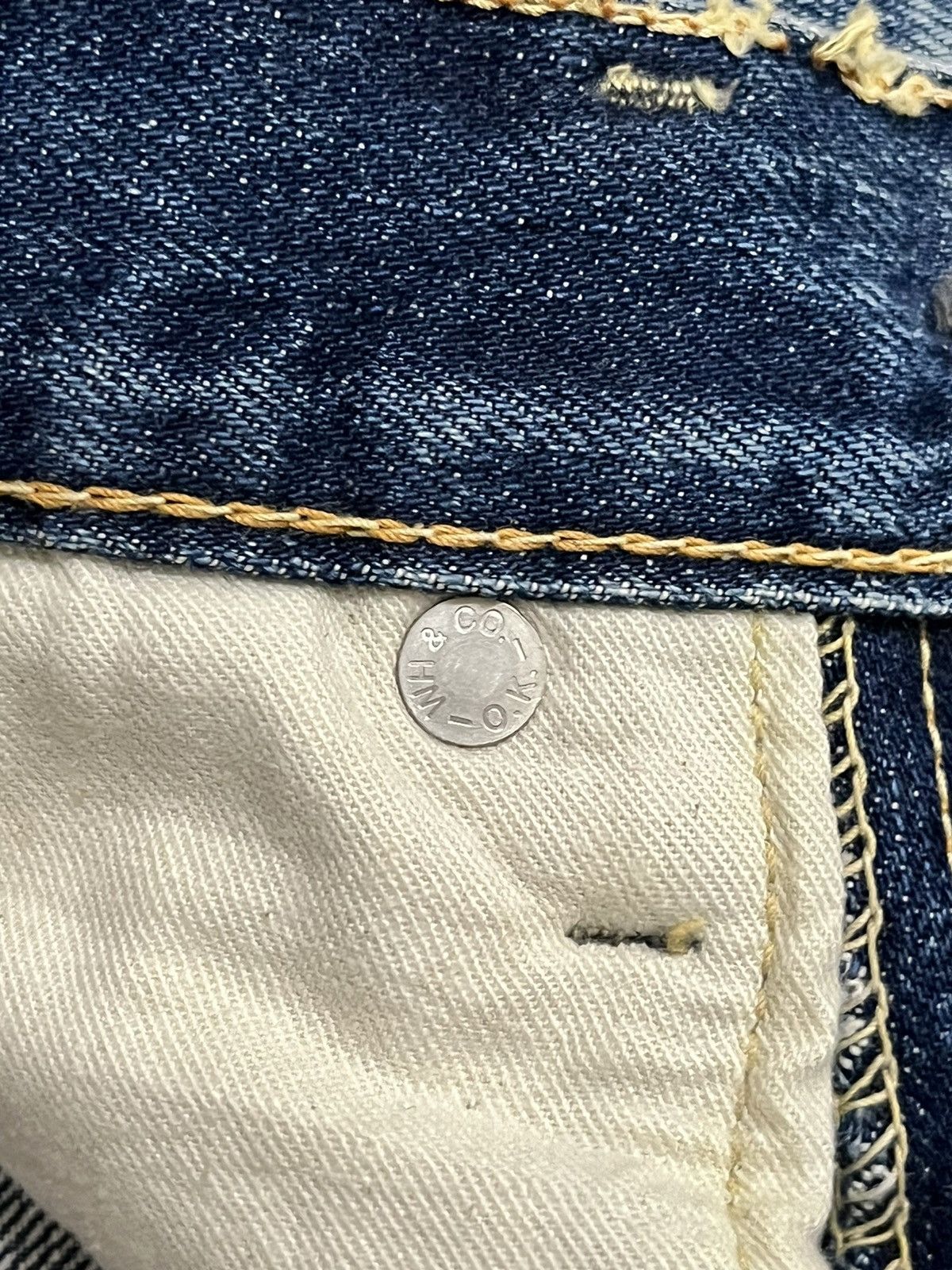 POST ARCHIVE FACTION (PAF) × Warehouse & Co. Vintage Warehouse&Co Flare Denim Size US 27 - 9 Thumbnail