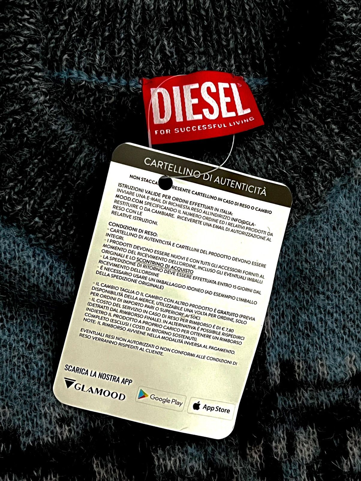 Diesel Diesel Knit Denim XL made in Italy Size US XL / EU 56 / 4 - 4 Thumbnail
