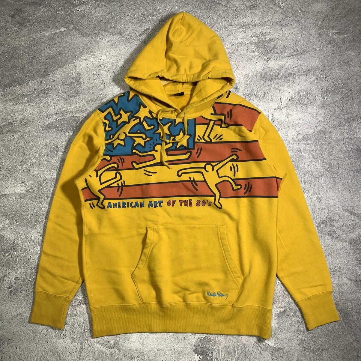 Designer × Keith Haring Rare Designer Hoodie Keith Haring X Uniqlo Size US XL / EU 56 / 4 - 1 Thumbnail