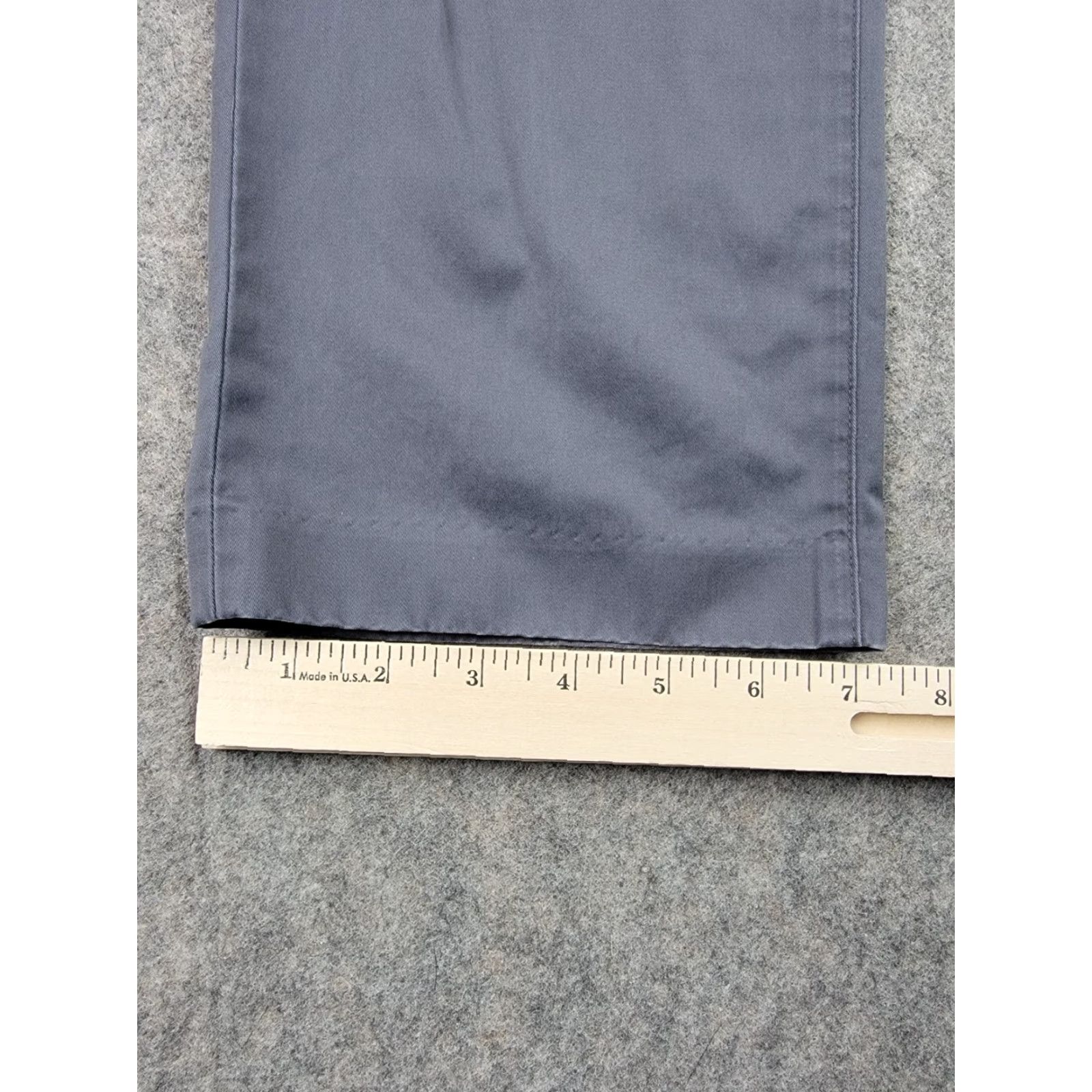 Bonobos Bonobos Friday Pants Men 34x31 Straight Leg Casual Workwear Slim Chino Gray Cotton Pocket Slash Pocket Mens Regular 34in 31in Pants Size US 34 / EU 50 - 4 Thumbnail