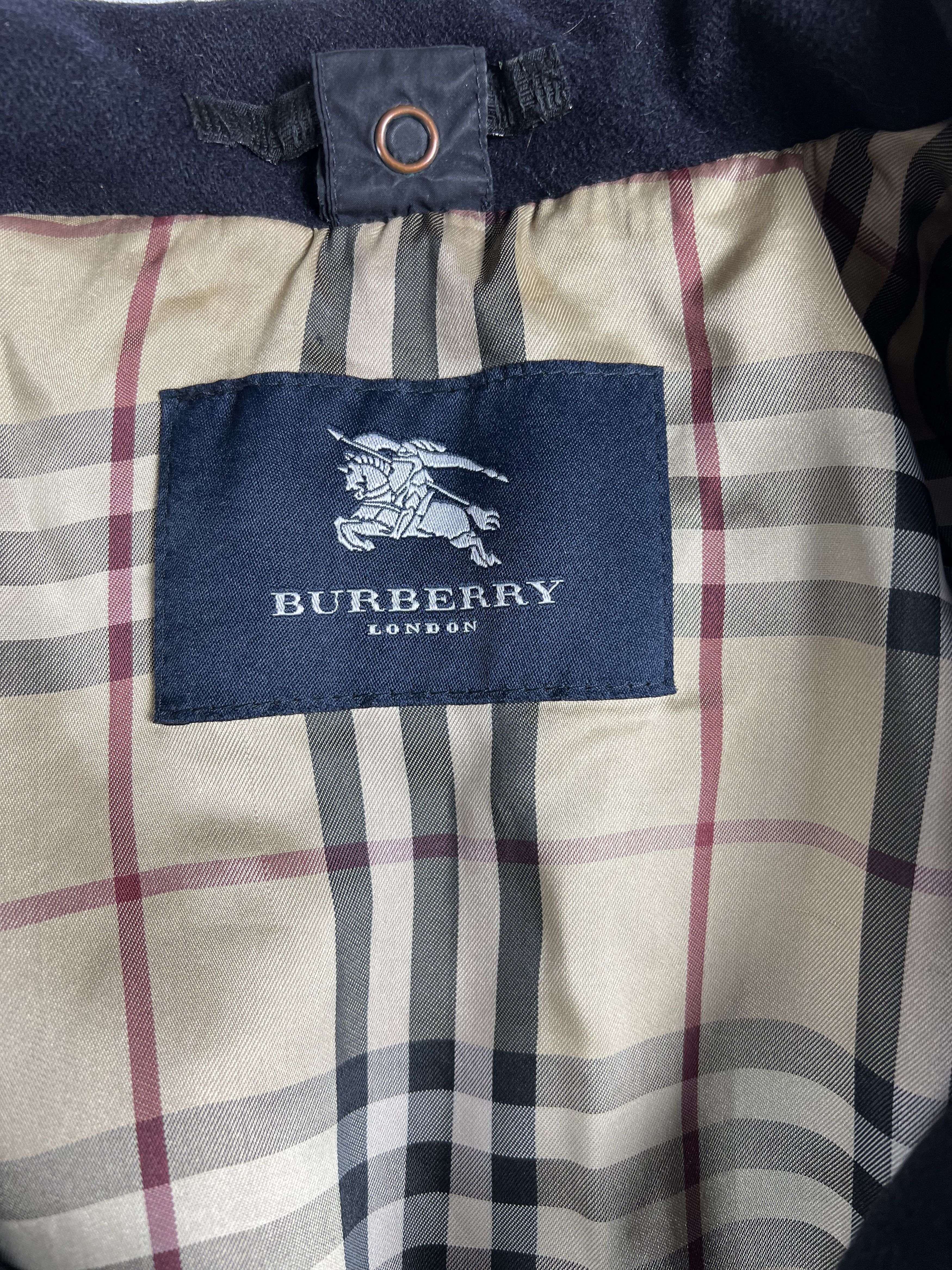 Burberry Burberry Wool Coat 52 Size US L / EU 52-54 / 3 - 3 Thumbnail