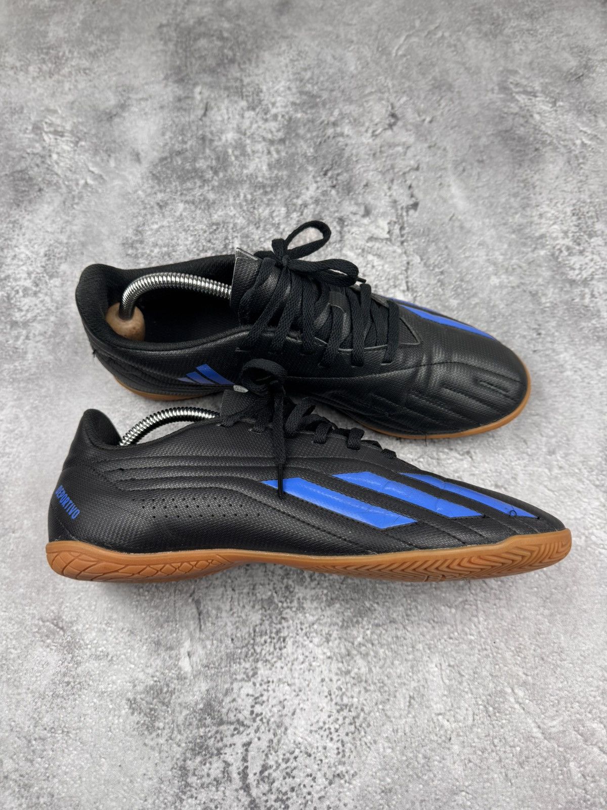 Adidas Adidas Deportivo II IN – Men’s Indoor Football Shoes Black Size US 9.5 / EU 42-43 - 1 Thumbnail