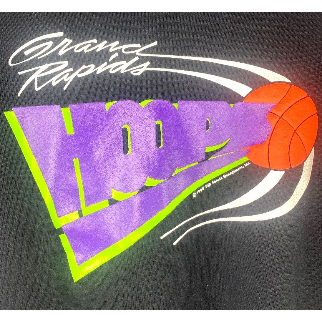 Tultex Tultex CBA Grand Rapids Hoops Mackers Basketball Sweatshirt Size US M / EU 48-50 / 2 - 2 Thumbnail