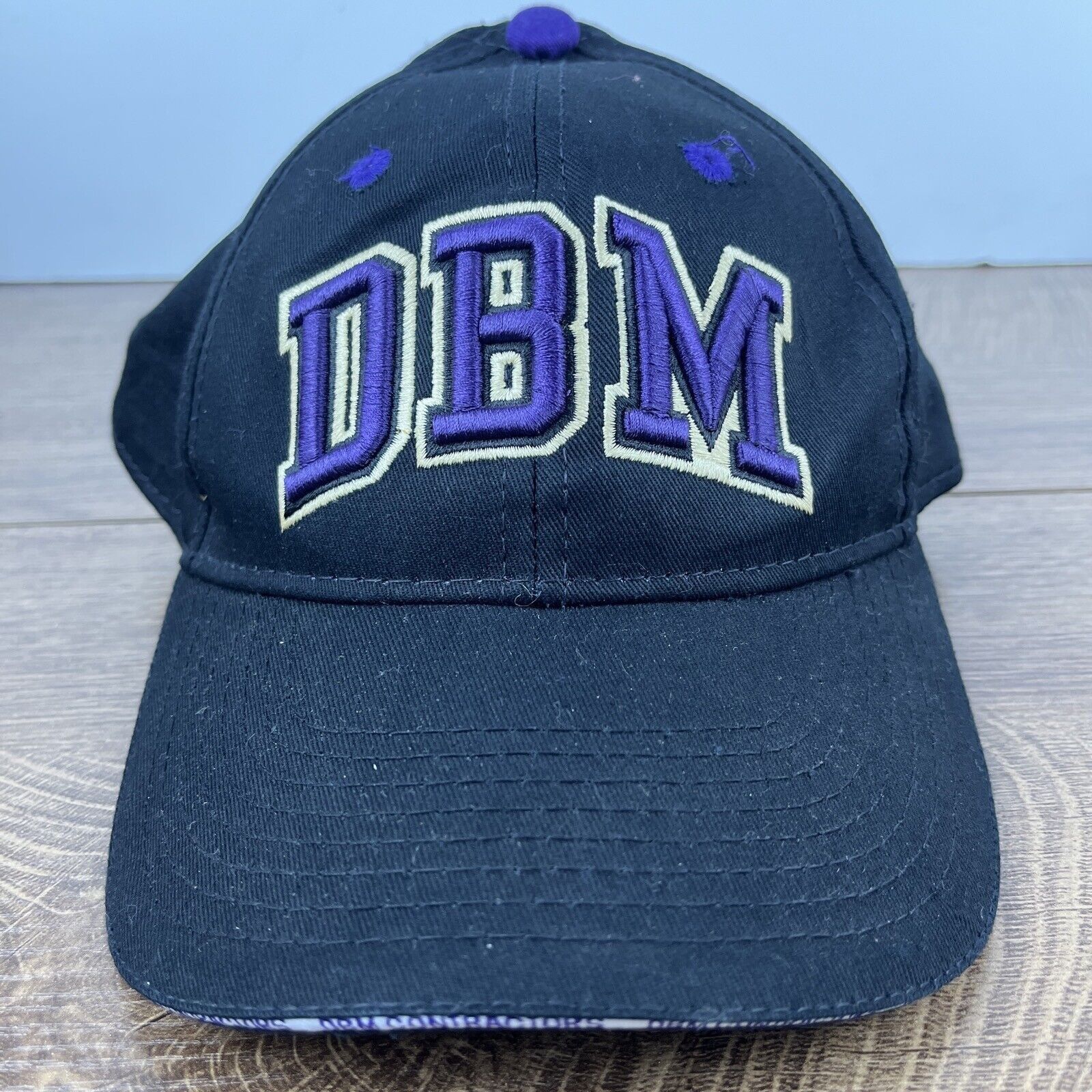 Other DBM Contractors Hat DBM Contractor Black Hat Adjustable Adul Size ONE SIZE - 1 Thumbnail