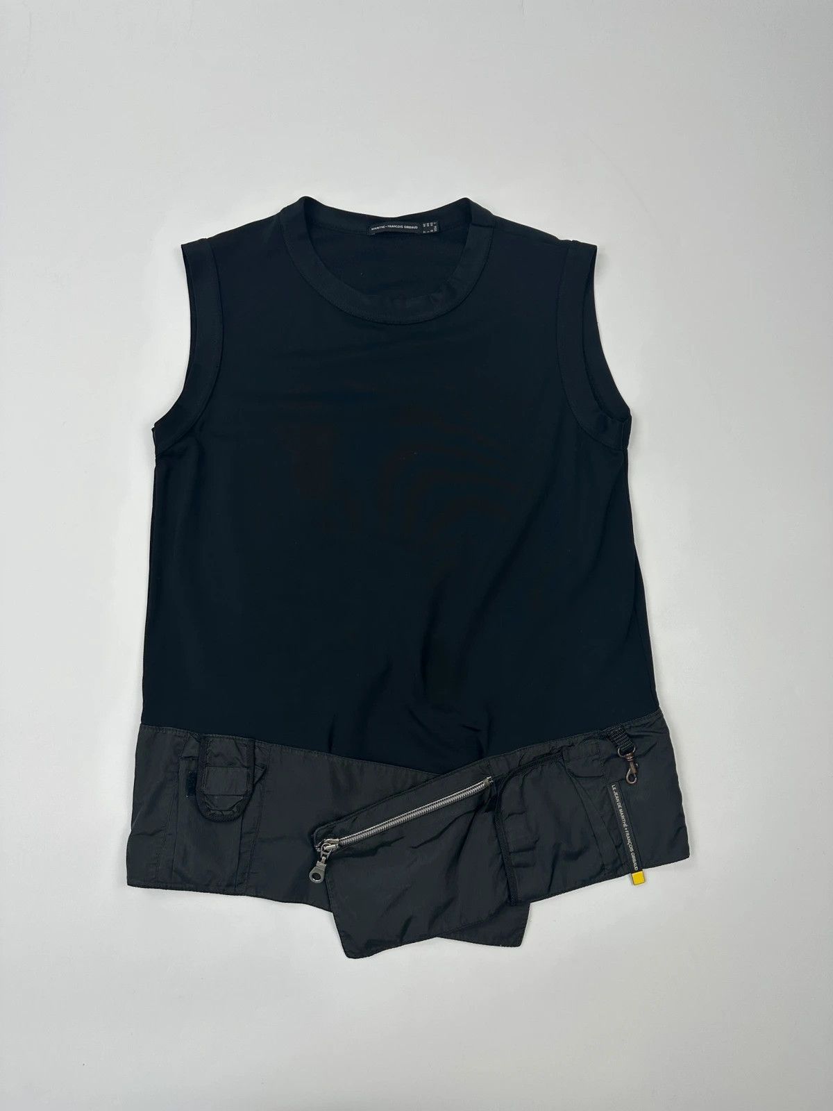Marithe + Francois Girbaud Marithé + François Girbaud 90’s Navy Tech Belted Tank Top Size M / US 6-8 / IT 42-44 - 1 Thumbnail