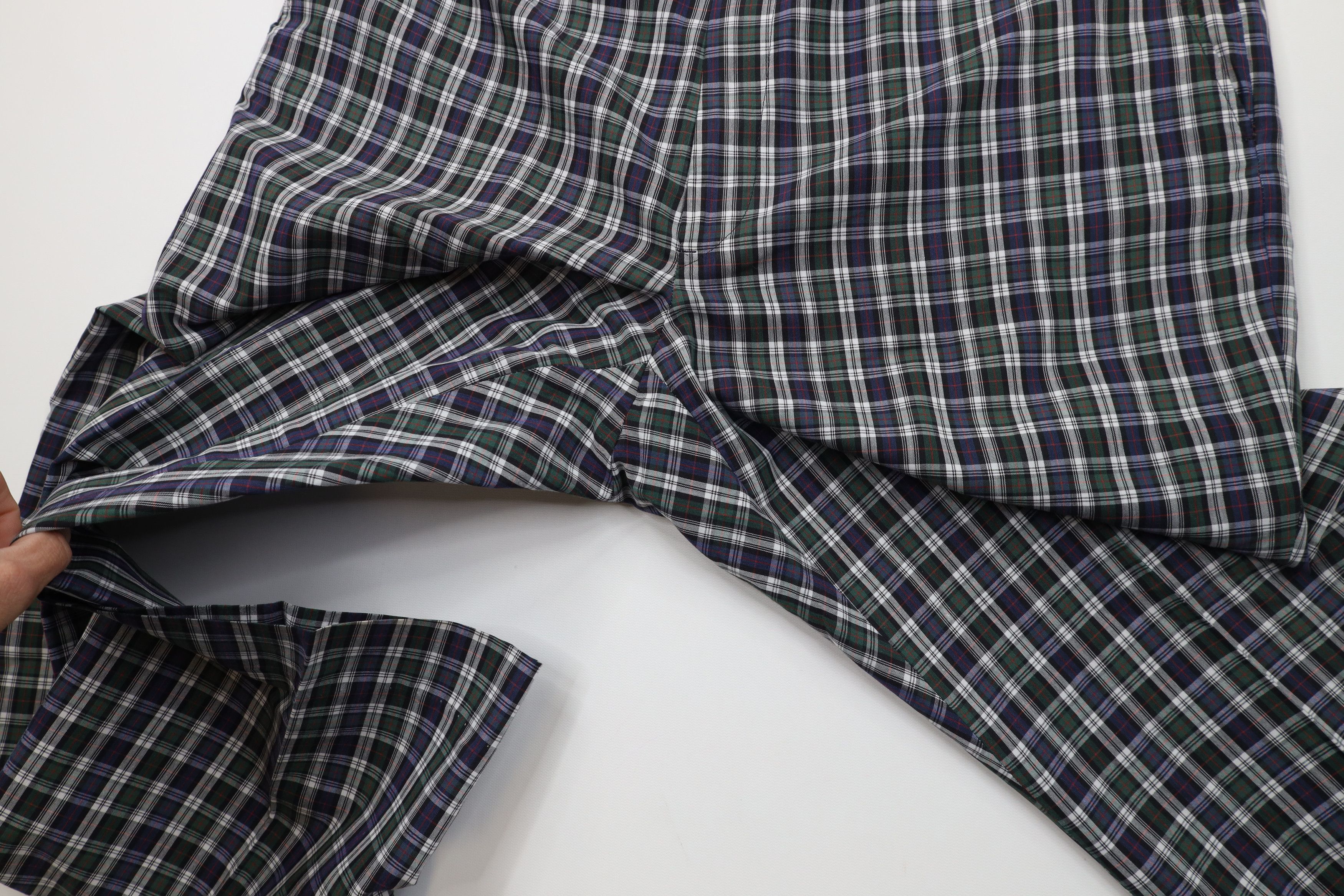 Orvis Vintage 70s Orvis Wide Leg Chino Pants Plaid Cotton USA Size US 38 / EU 54 - 6 Thumbnail