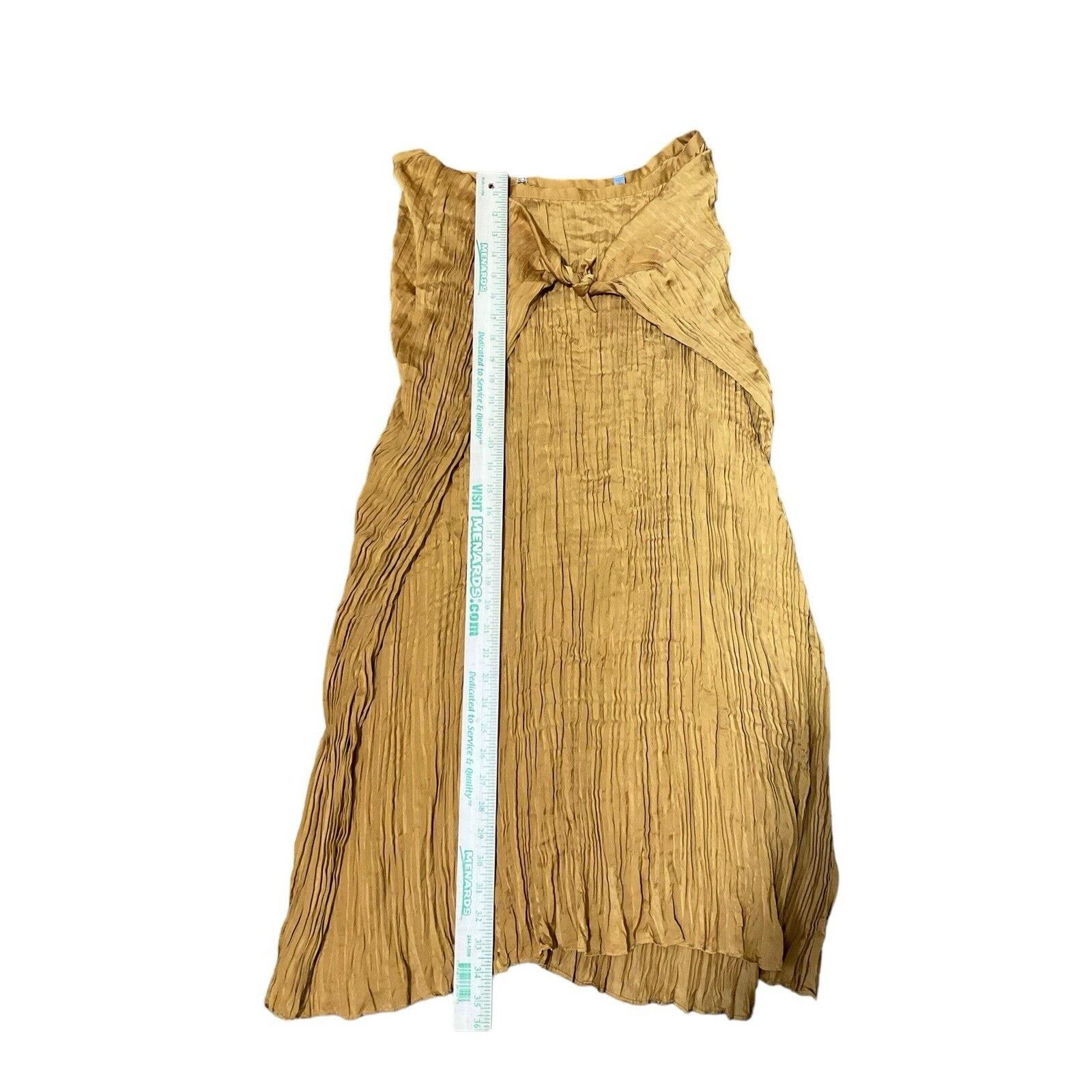 Vince Vince Pleated Plisse Midi Skirt Size 34" / US 12 / IT 48 - 8 Thumbnail