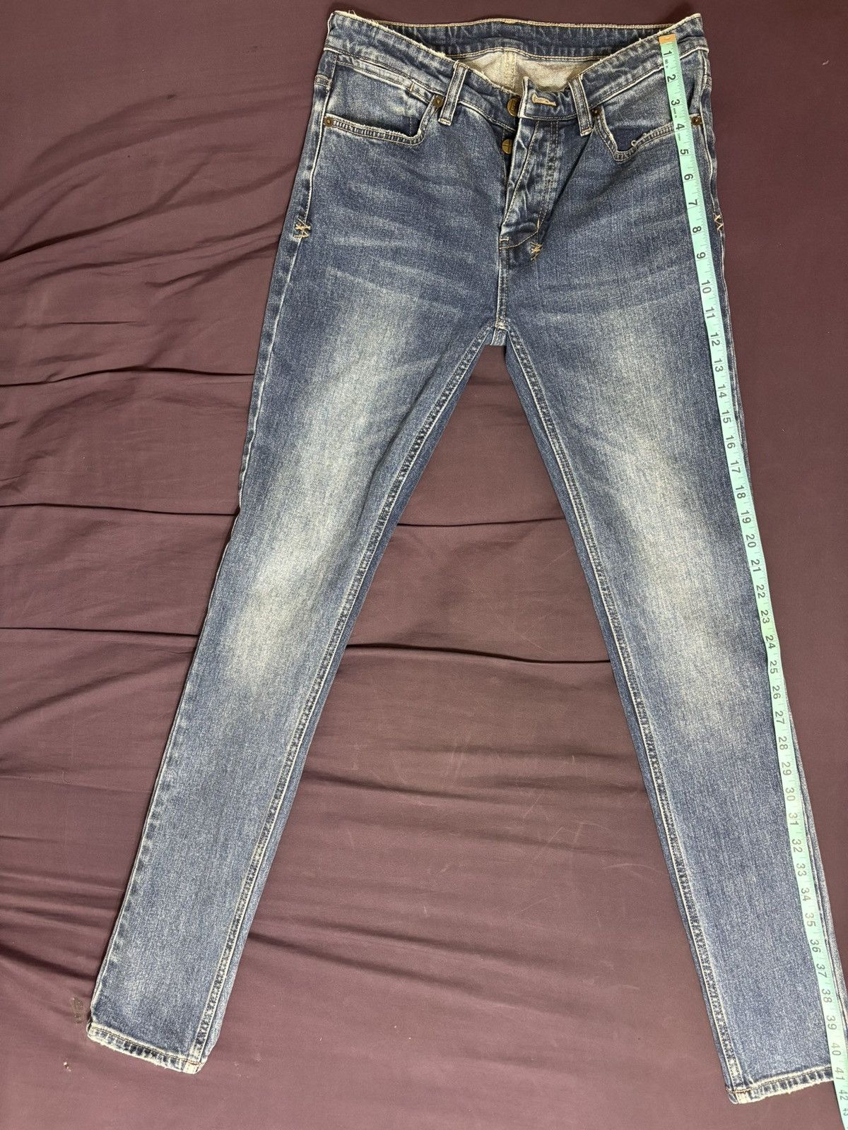 Ksubi Ksubi 31" blue skinny jeans Size US 31 - 2 Thumbnail