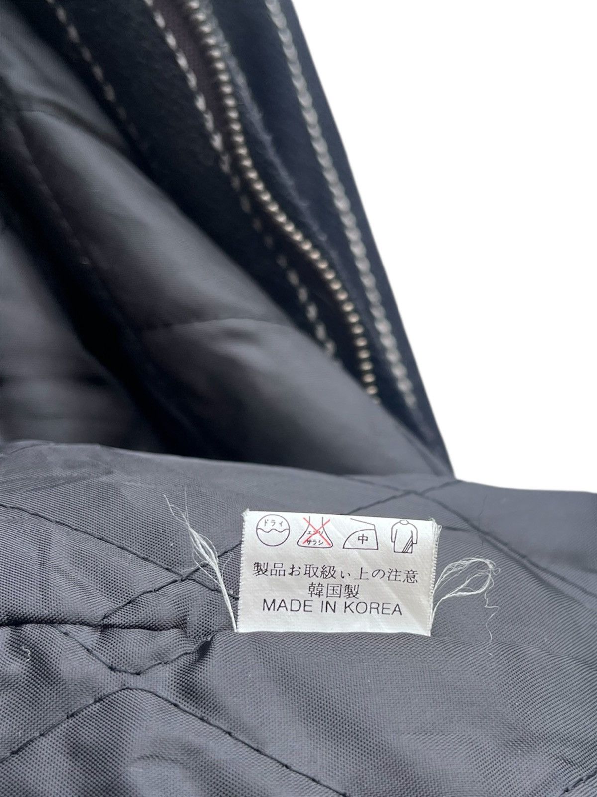 Japanese Brand volt:age Pinstripes Wool Bomber Jacket Size US M / EU 48-50 / 2 - 11 Thumbnail