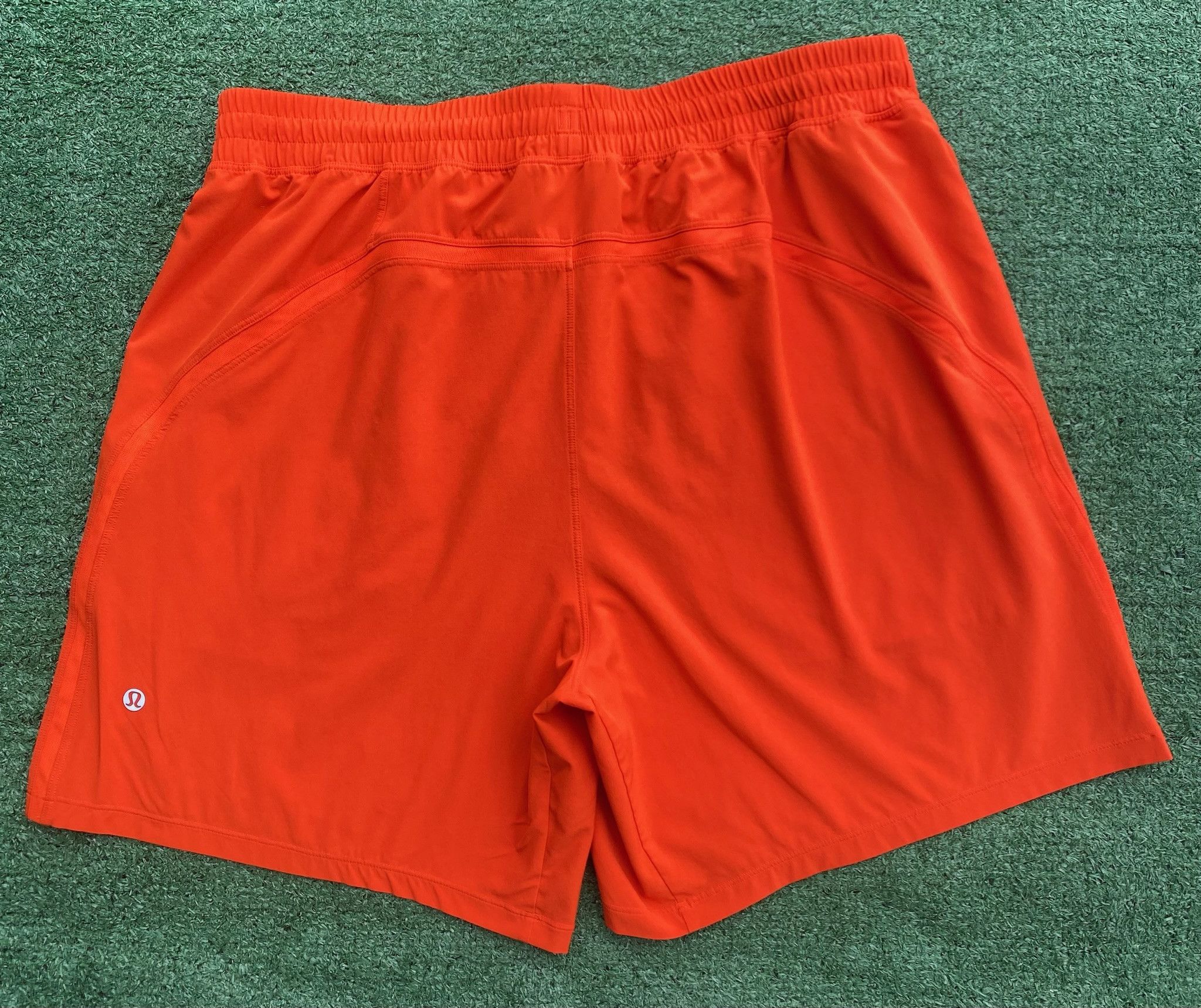 Lululemon Lululemon Pace Breaker Unlined Athletic Shorts Orange XL Size US 40 / EU 56 - 5 Thumbnail